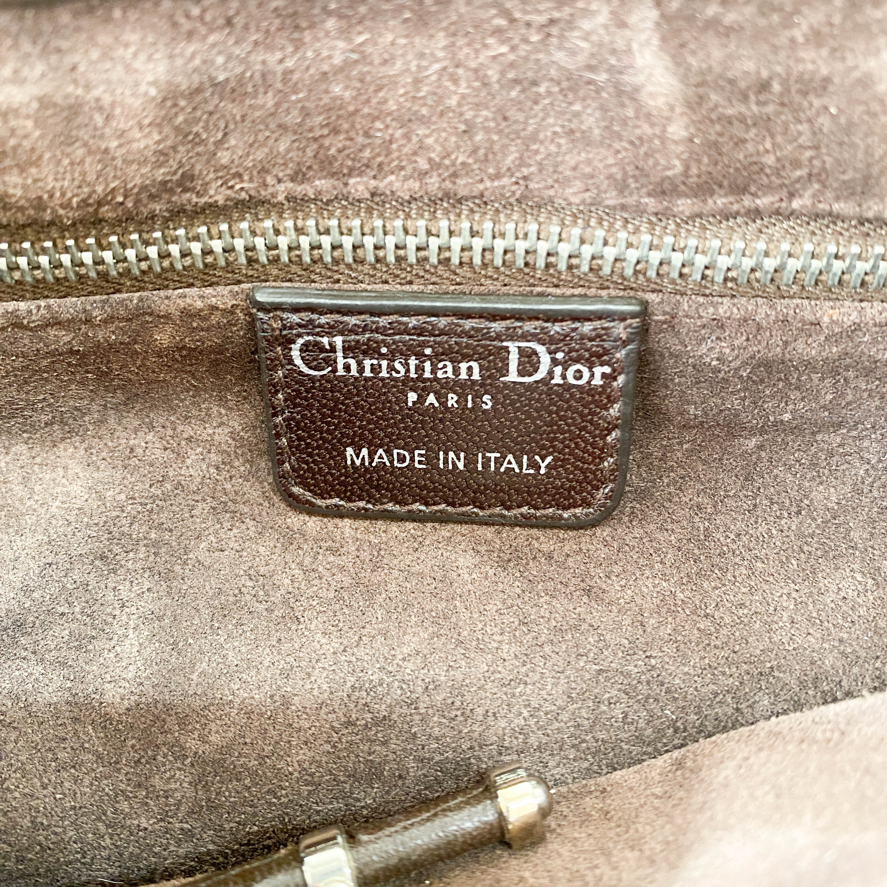 Vintage Brown Pony Hair Cow Print Shoulder Bag