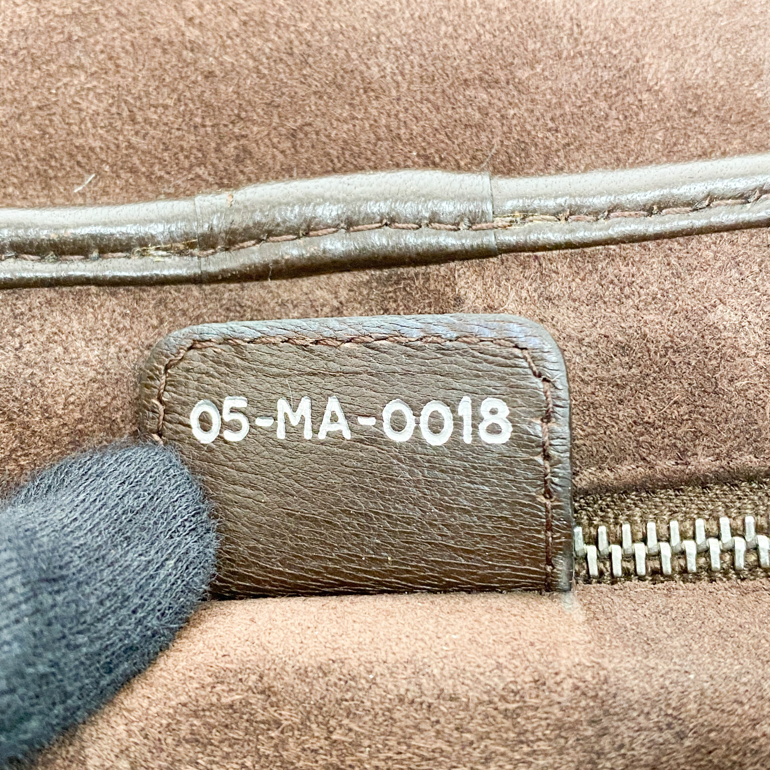 Vintage Brown Pony Hair Cow Print Shoulder Bag