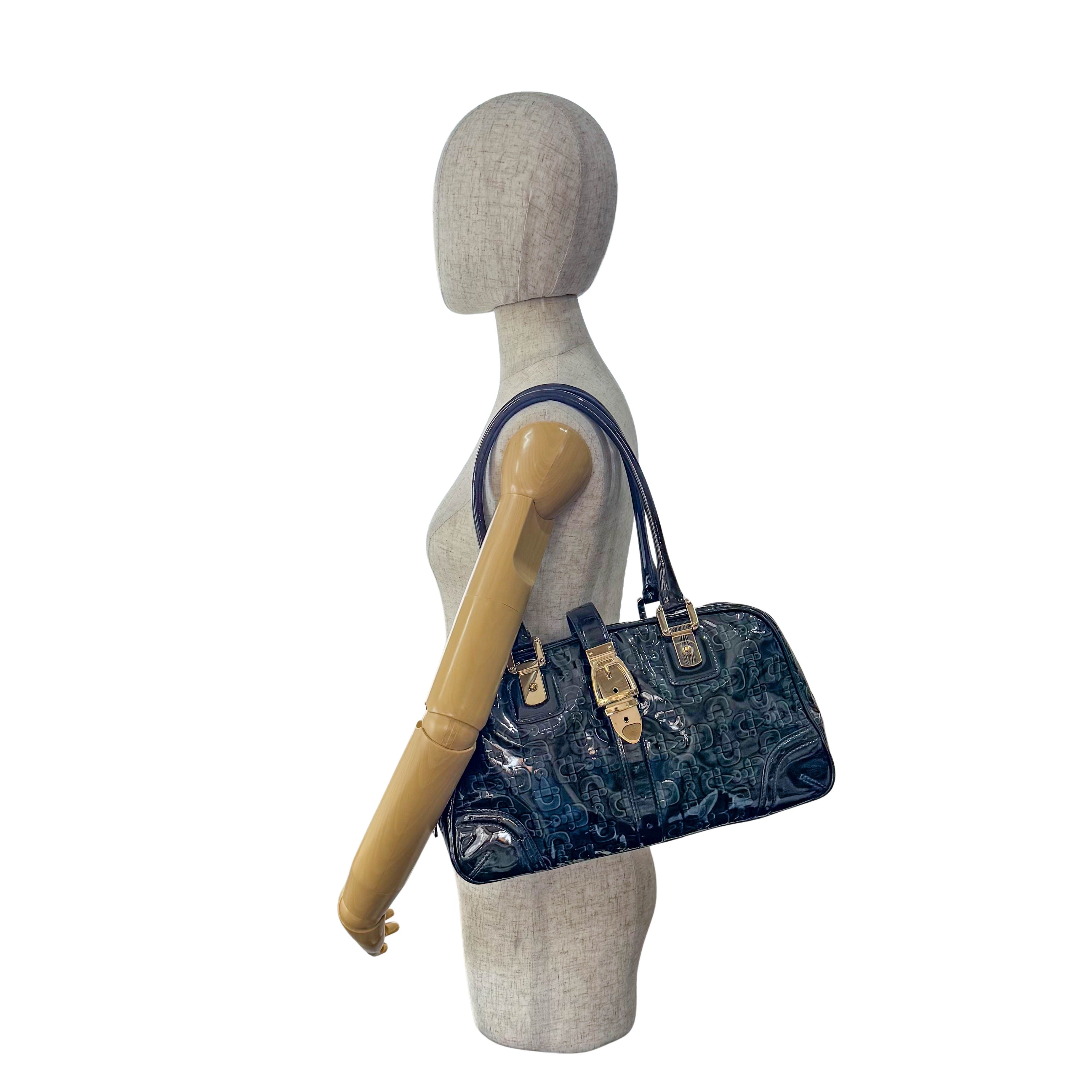 Green Leather Vintage Handbag