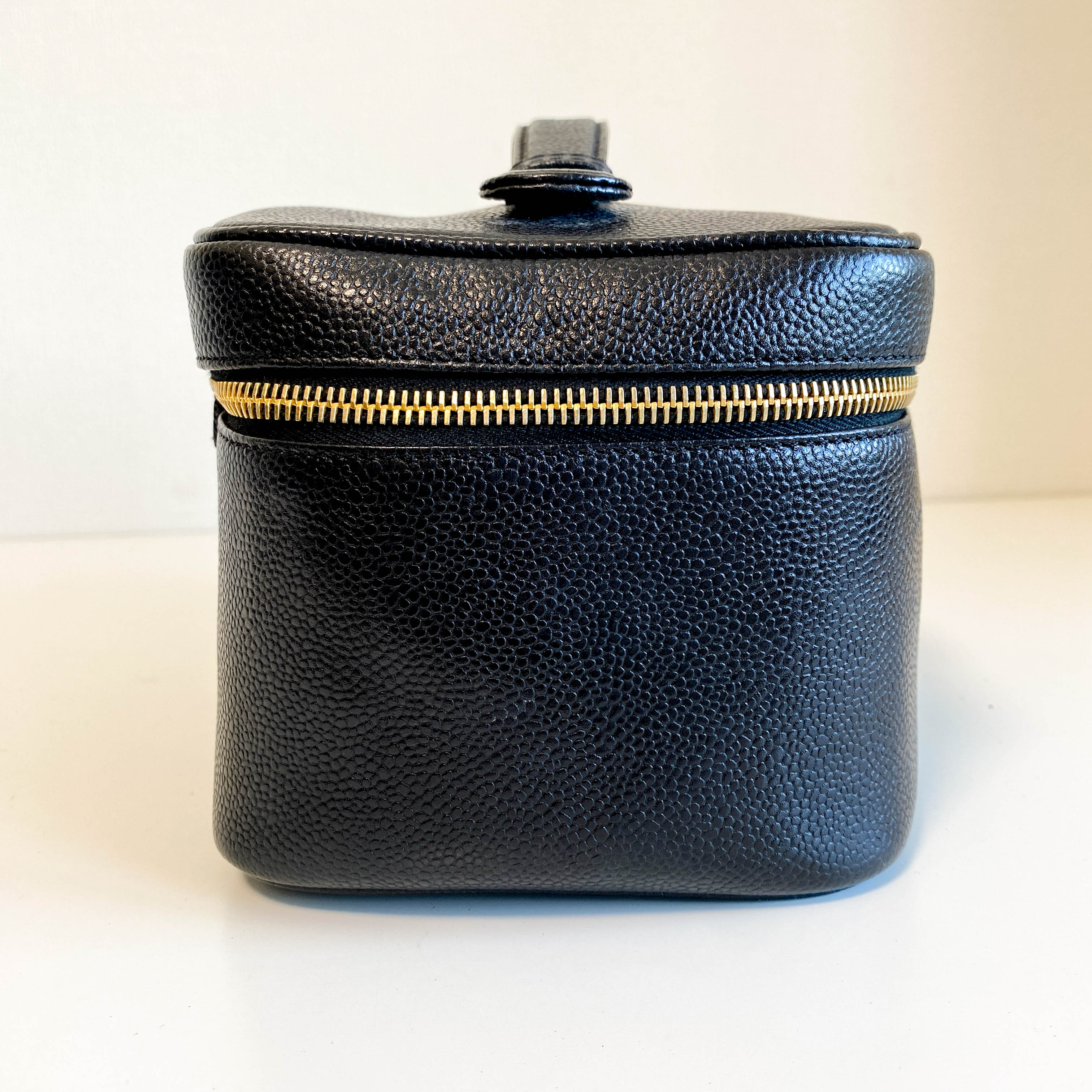 Vanity Case Black Pouch Bag