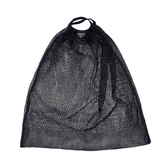 Black Mesh Handbag