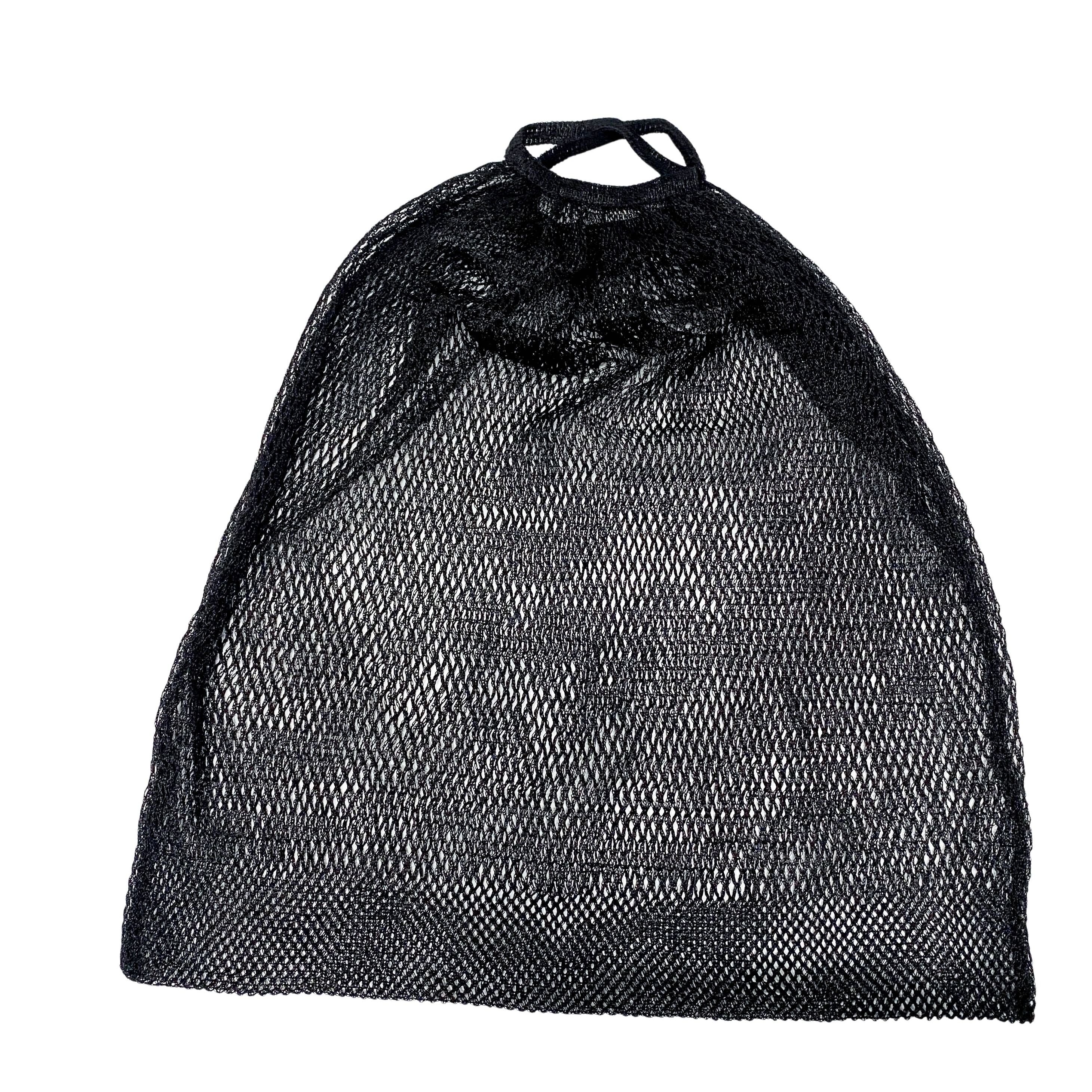 Black Mesh Handbag