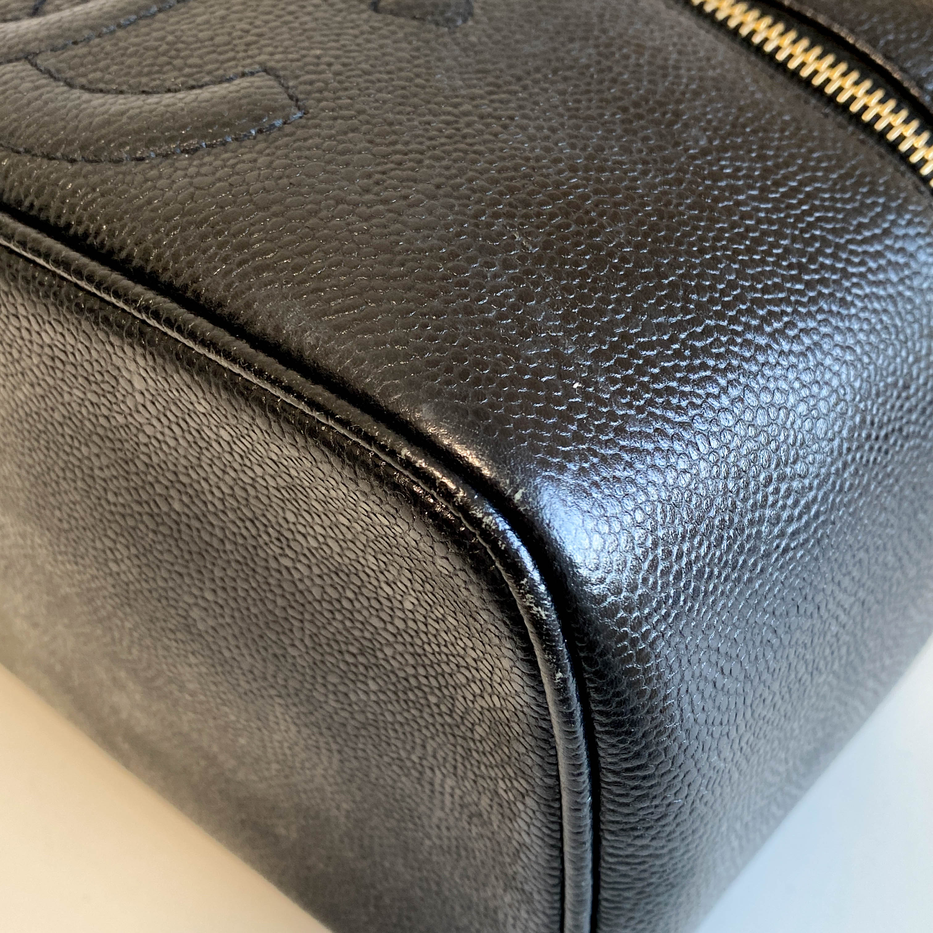 Vanity Case Black Pouch Bag