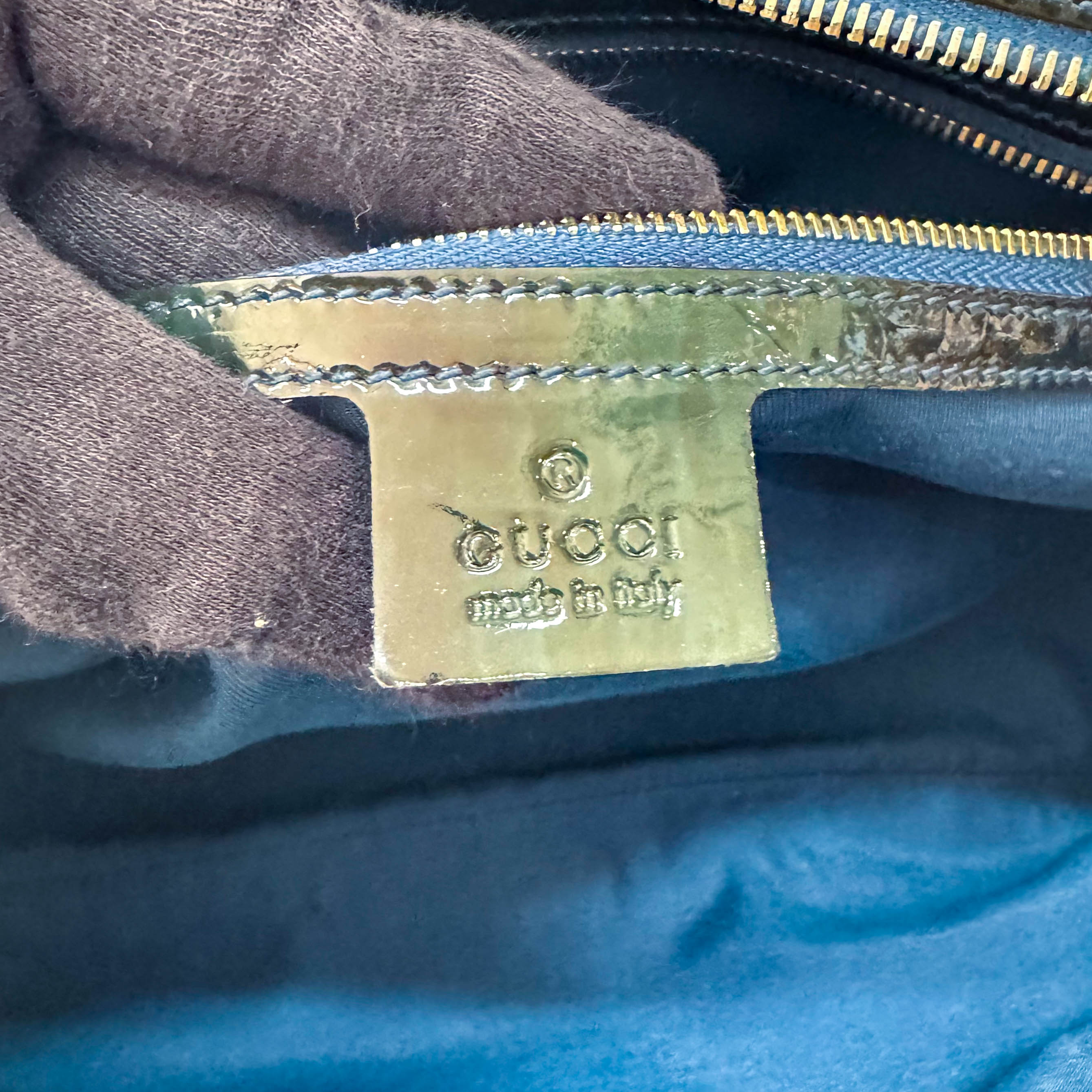 Green Leather Vintage Handbag