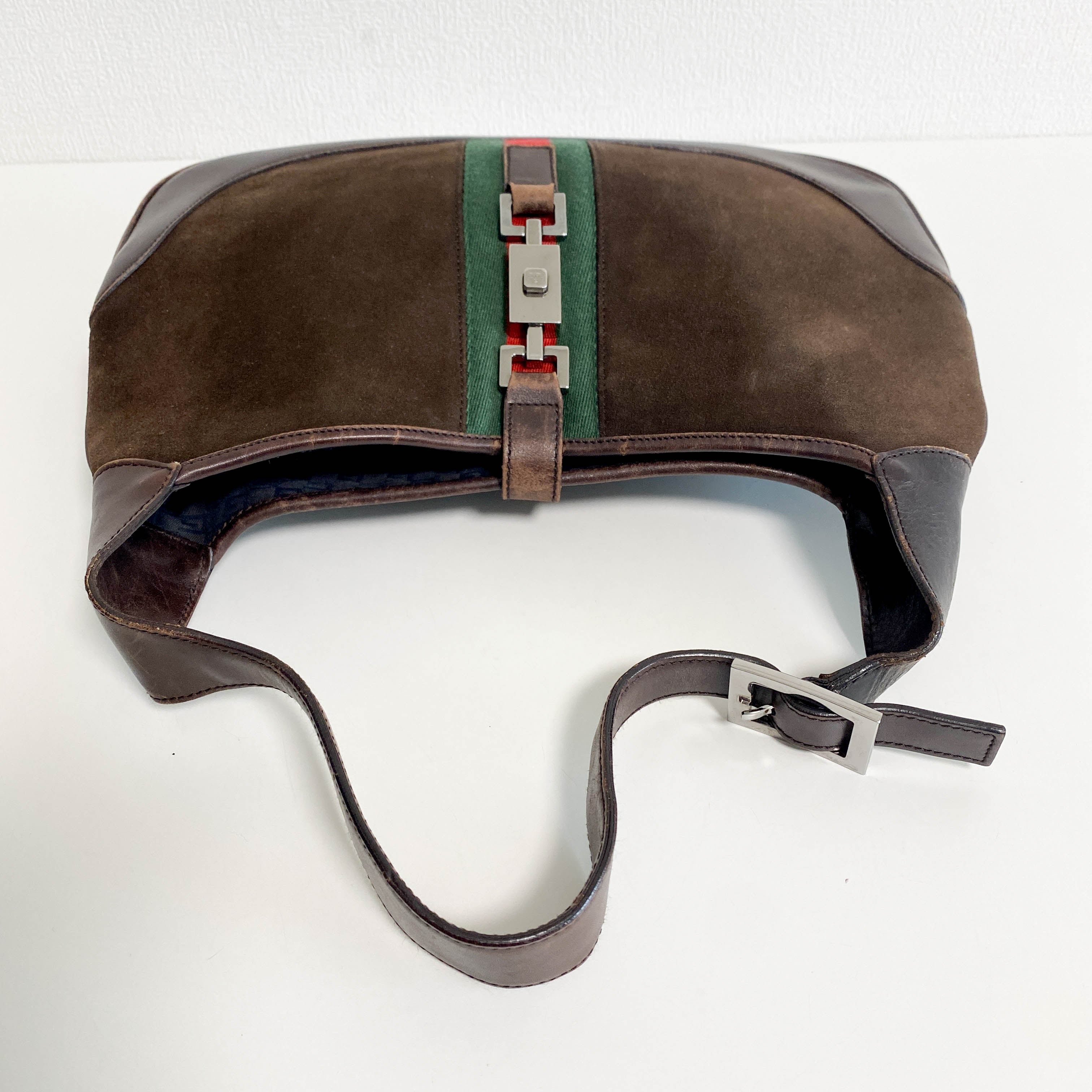 Jackie Brown Suede Shoulder Bag