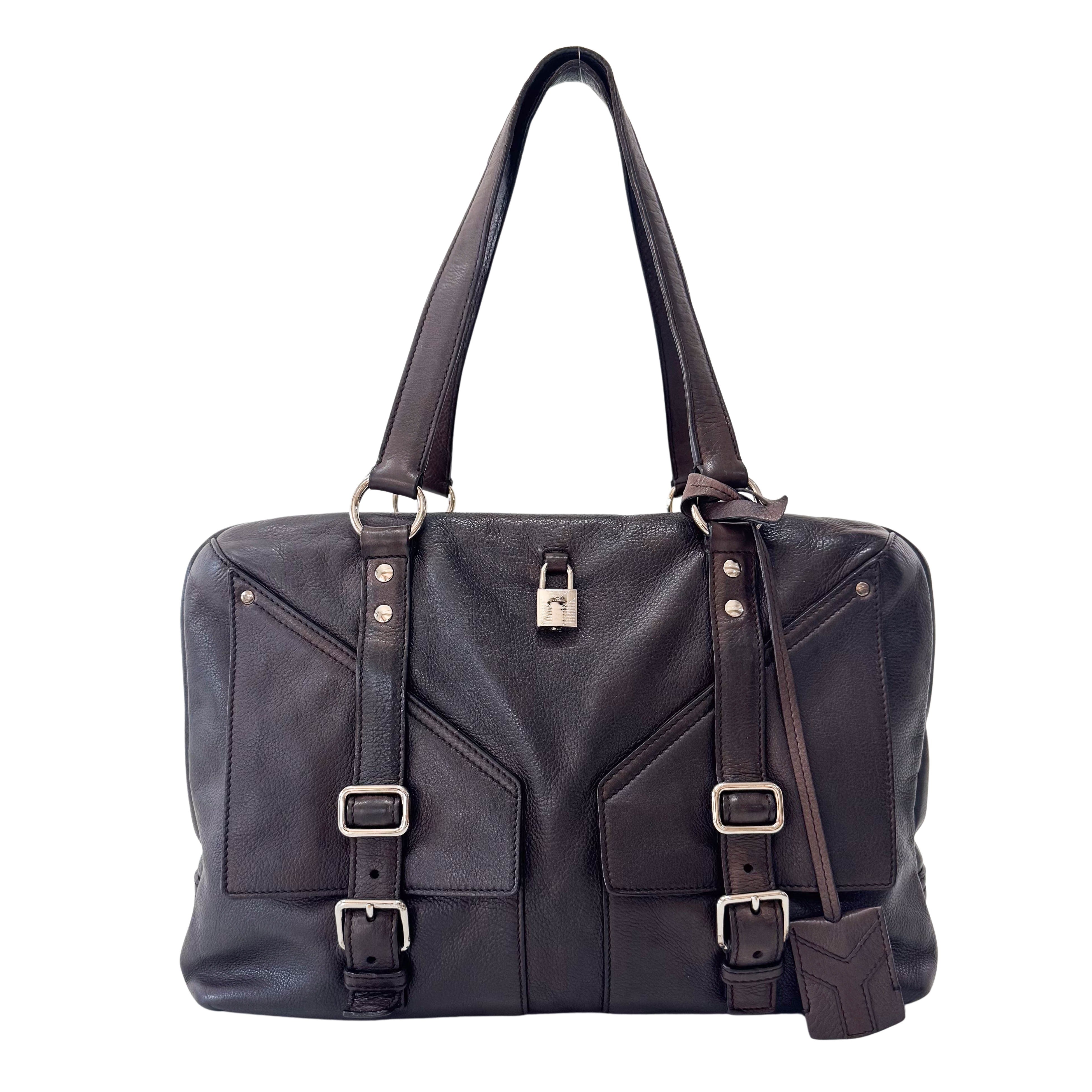 Archive Brown Leather Shoulder Bag