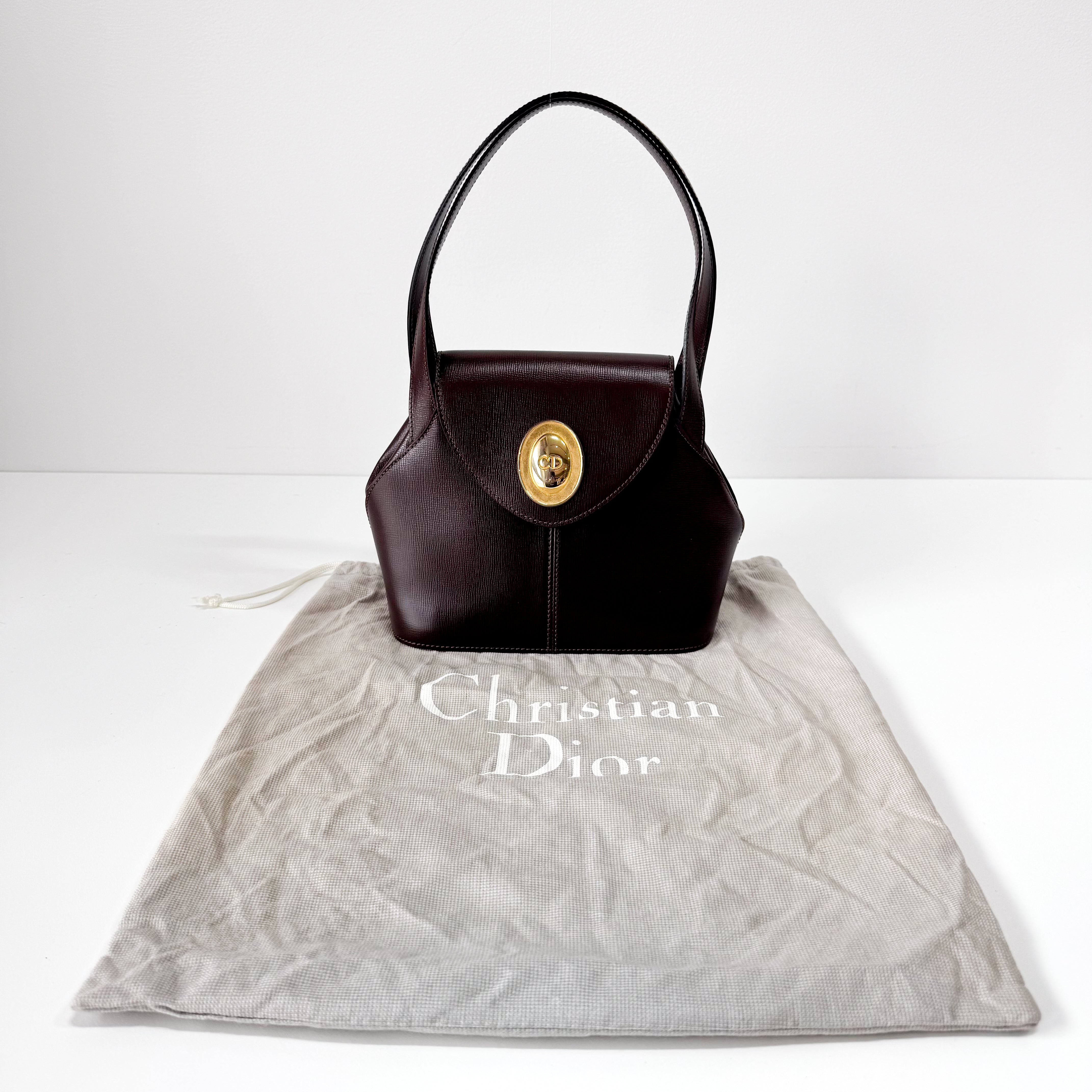 Brown Leather Handbag