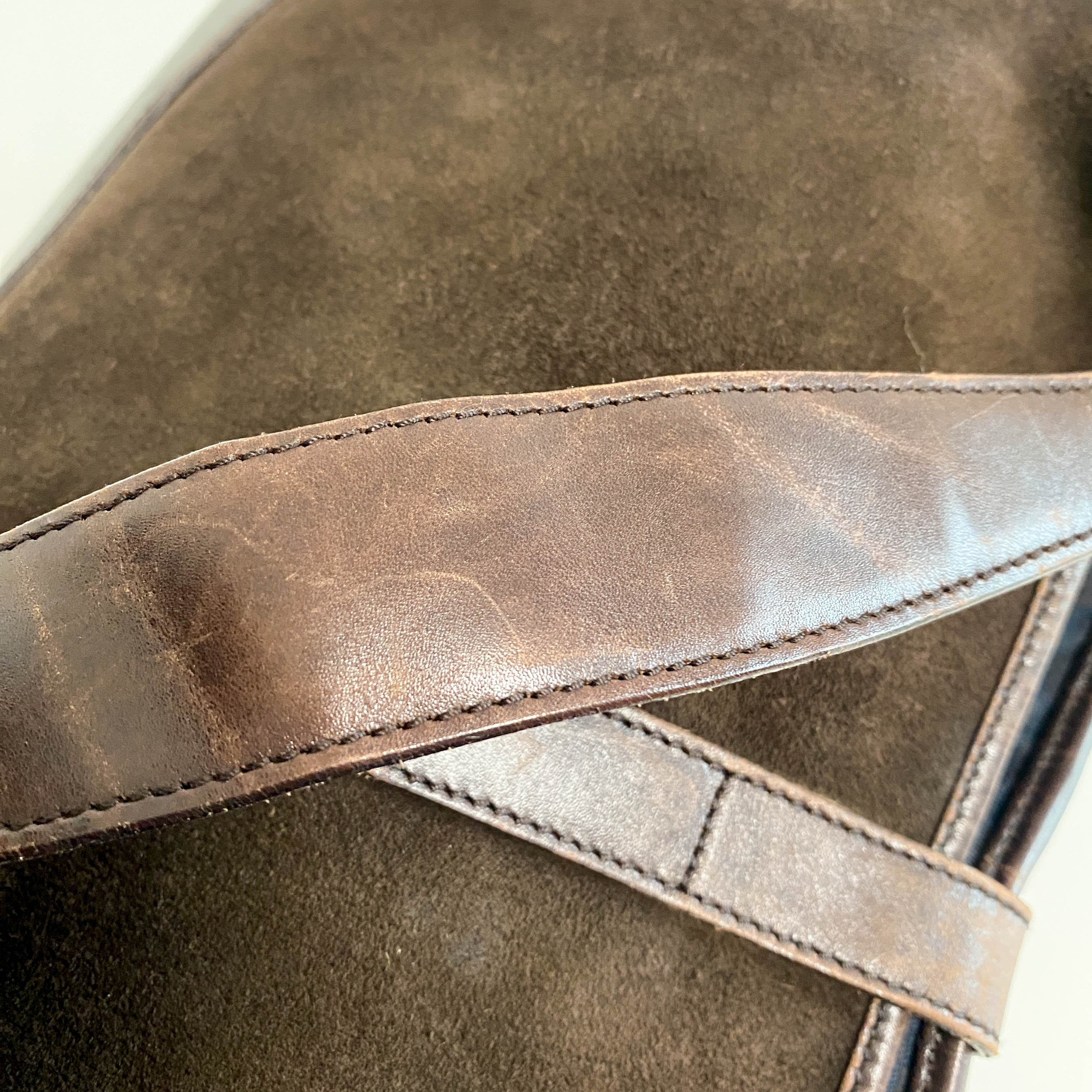 Jackie Brown Suede Shoulder Bag