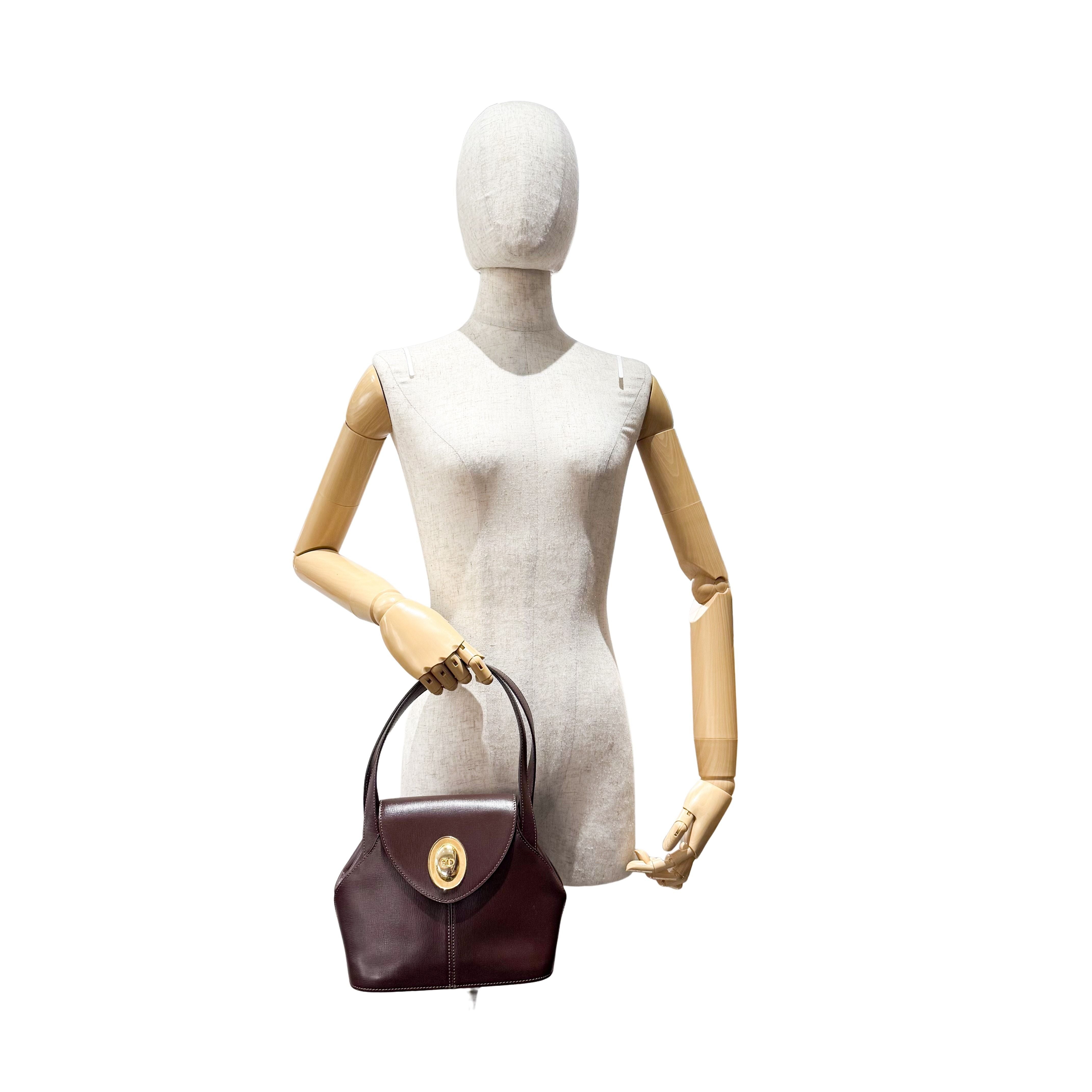 Brown Leather Handbag