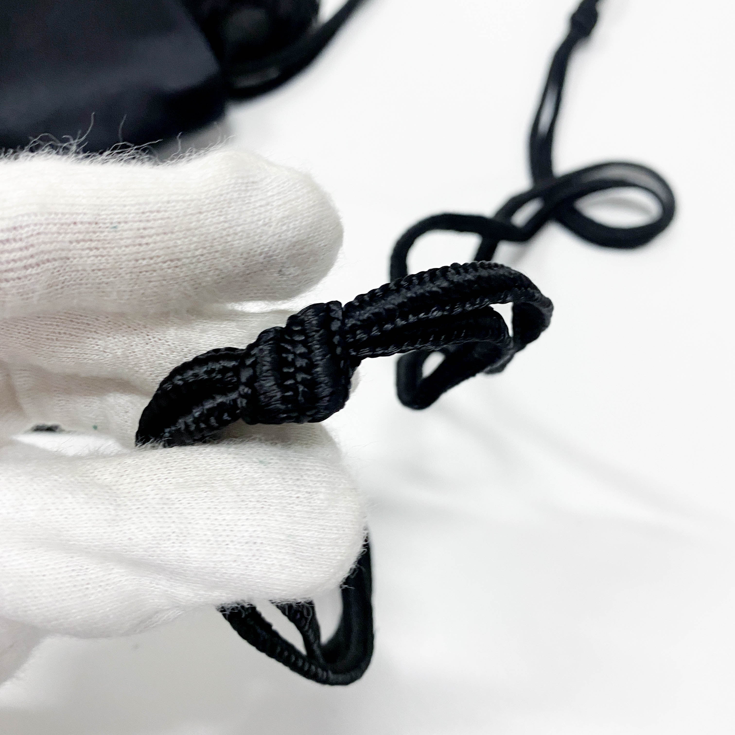 Black Satin Crossbody Bag