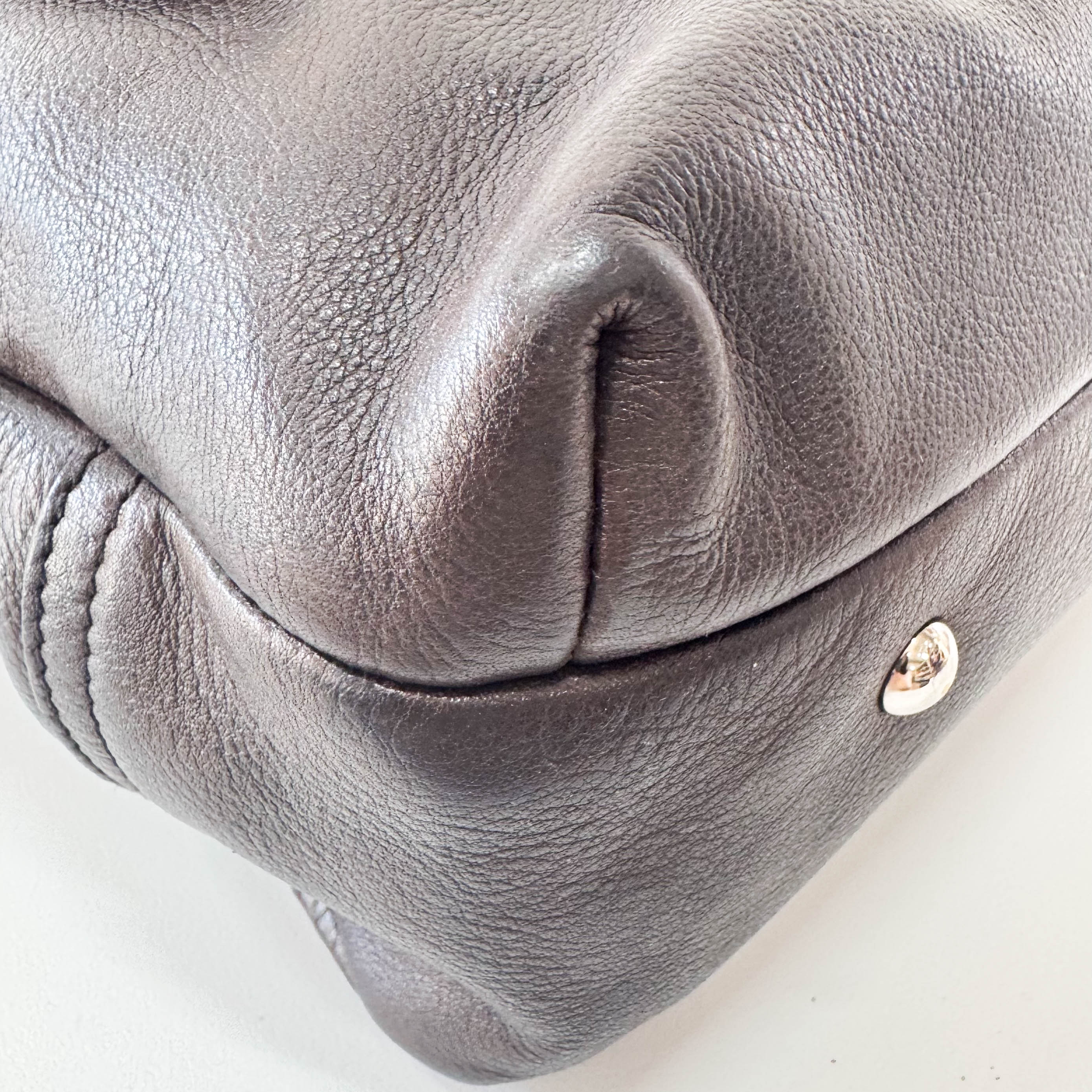 Archive Brown Leather Shoulder Bag