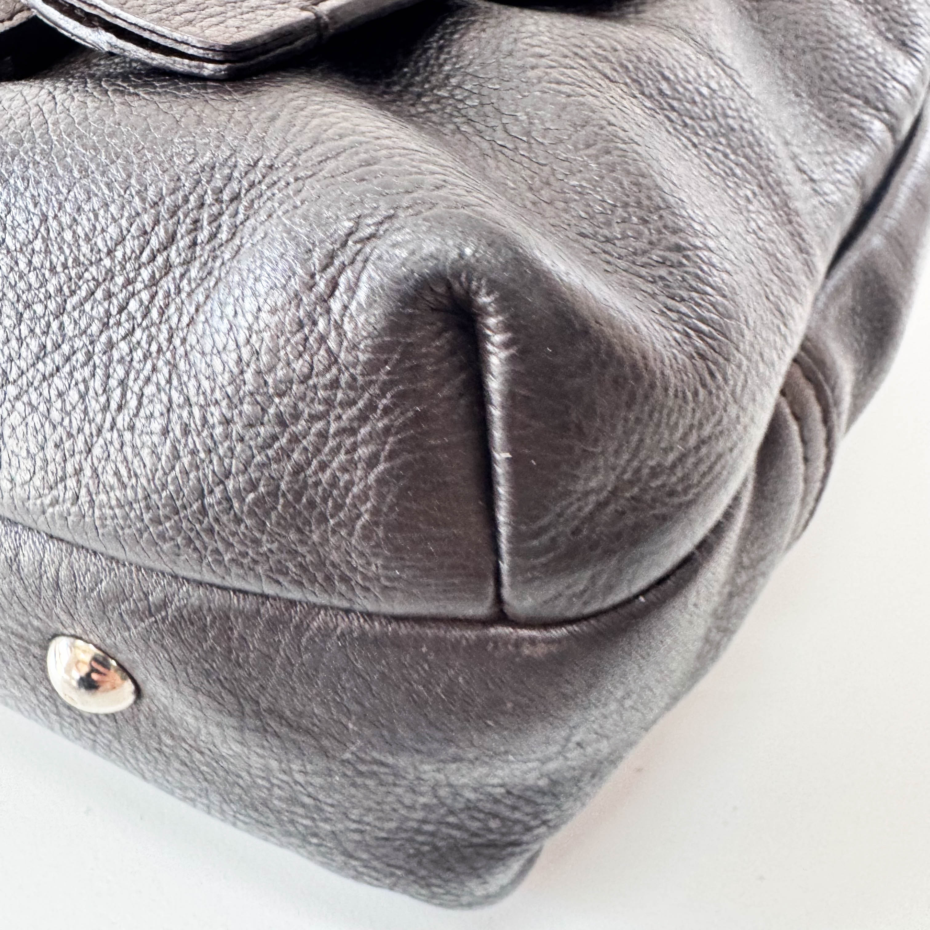 Archive Brown Leather Shoulder Bag