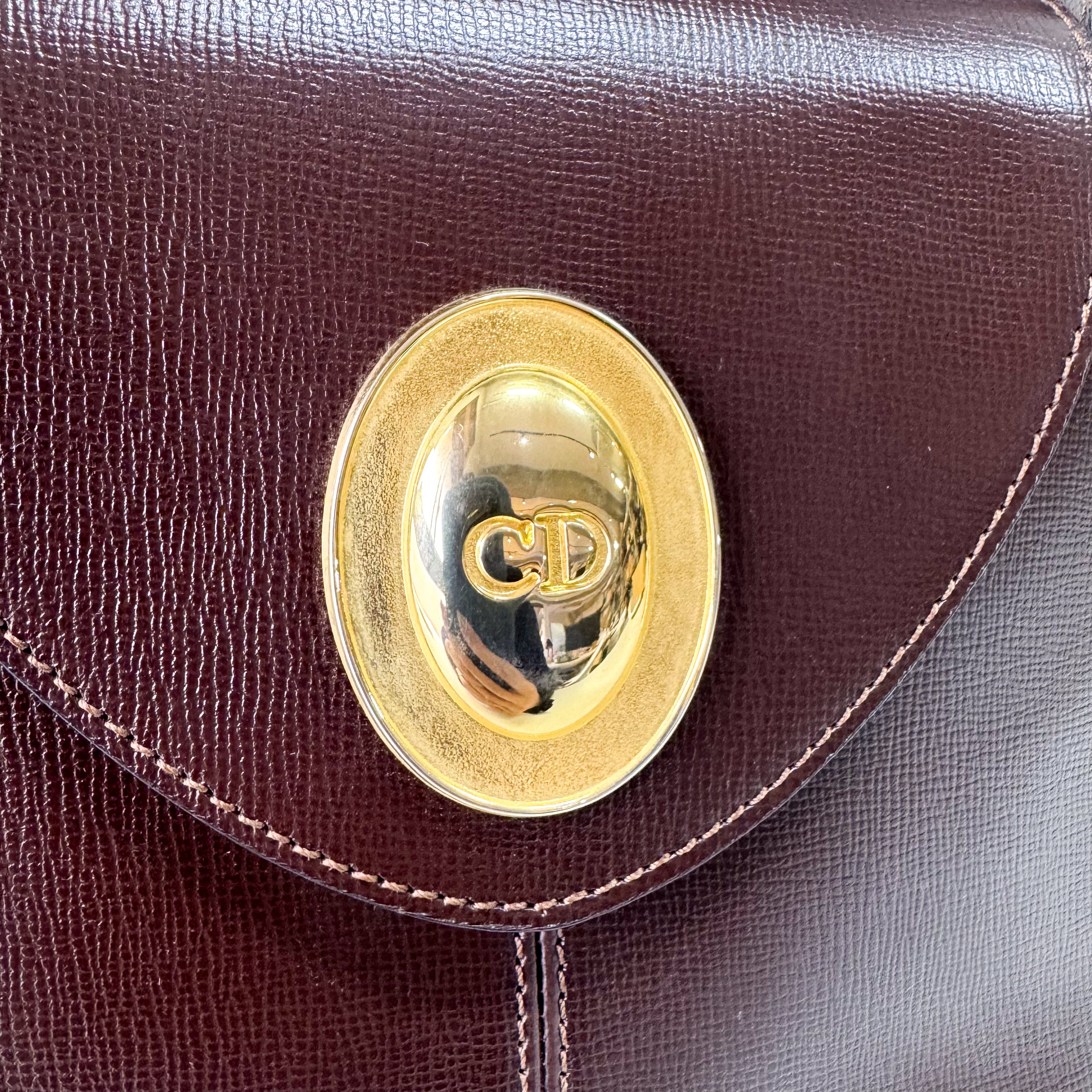 Brown Leather Handbag