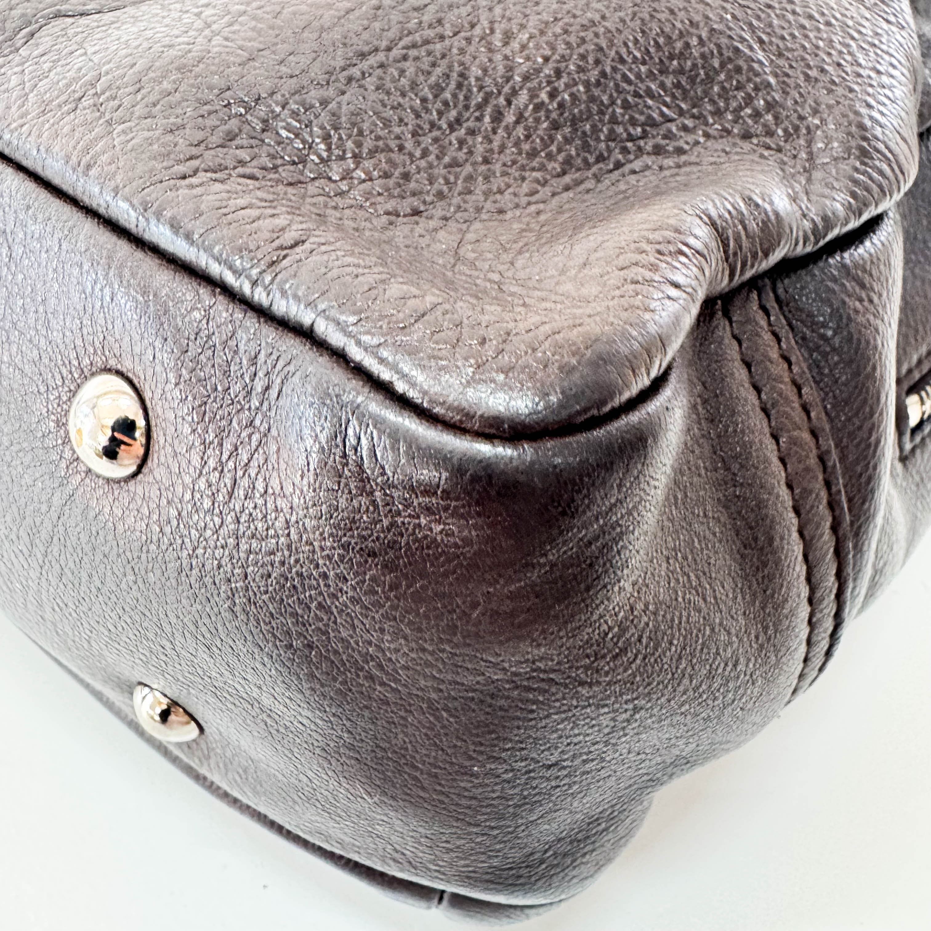 Archive Brown Leather Shoulder Bag