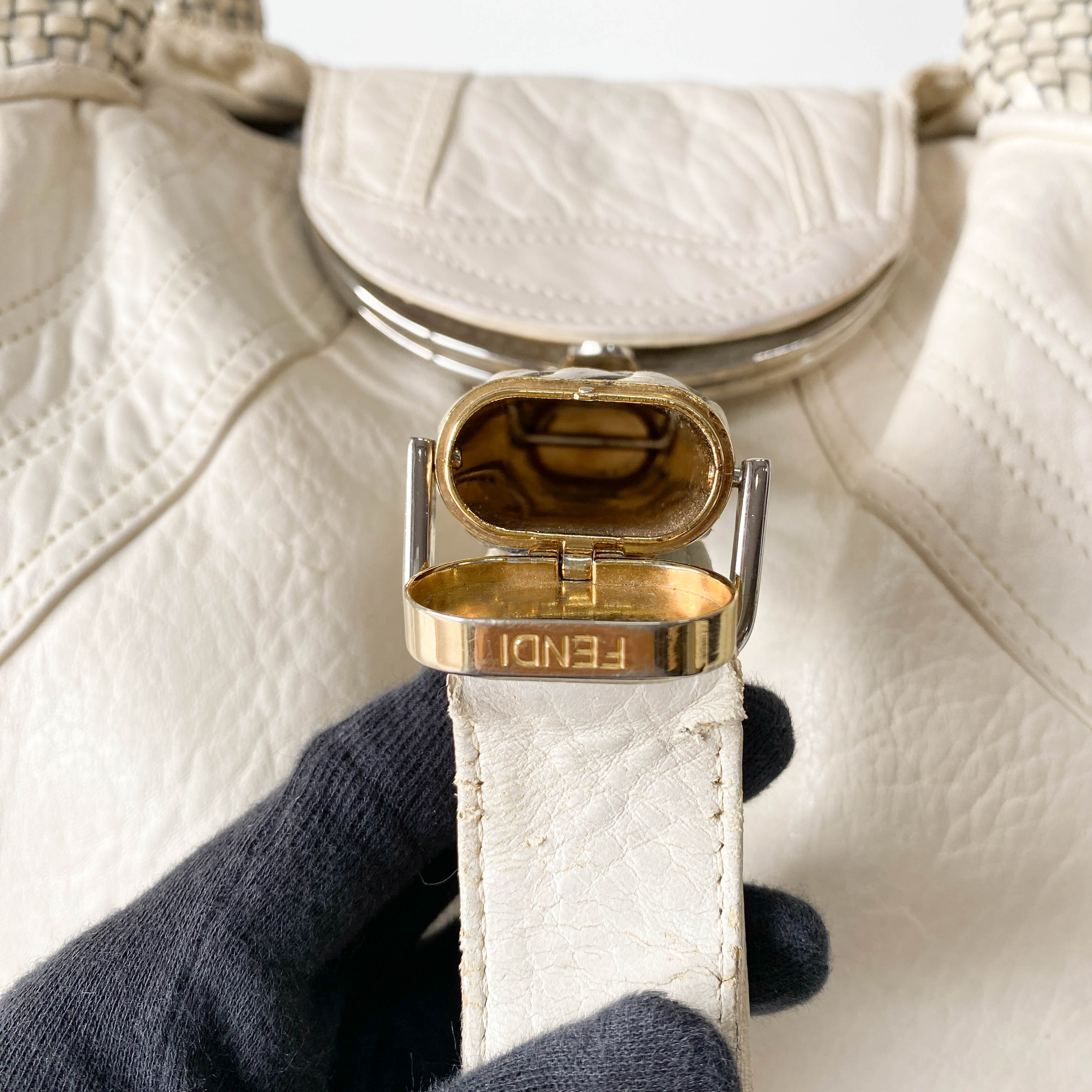 Spy Leather Shoulder Bag