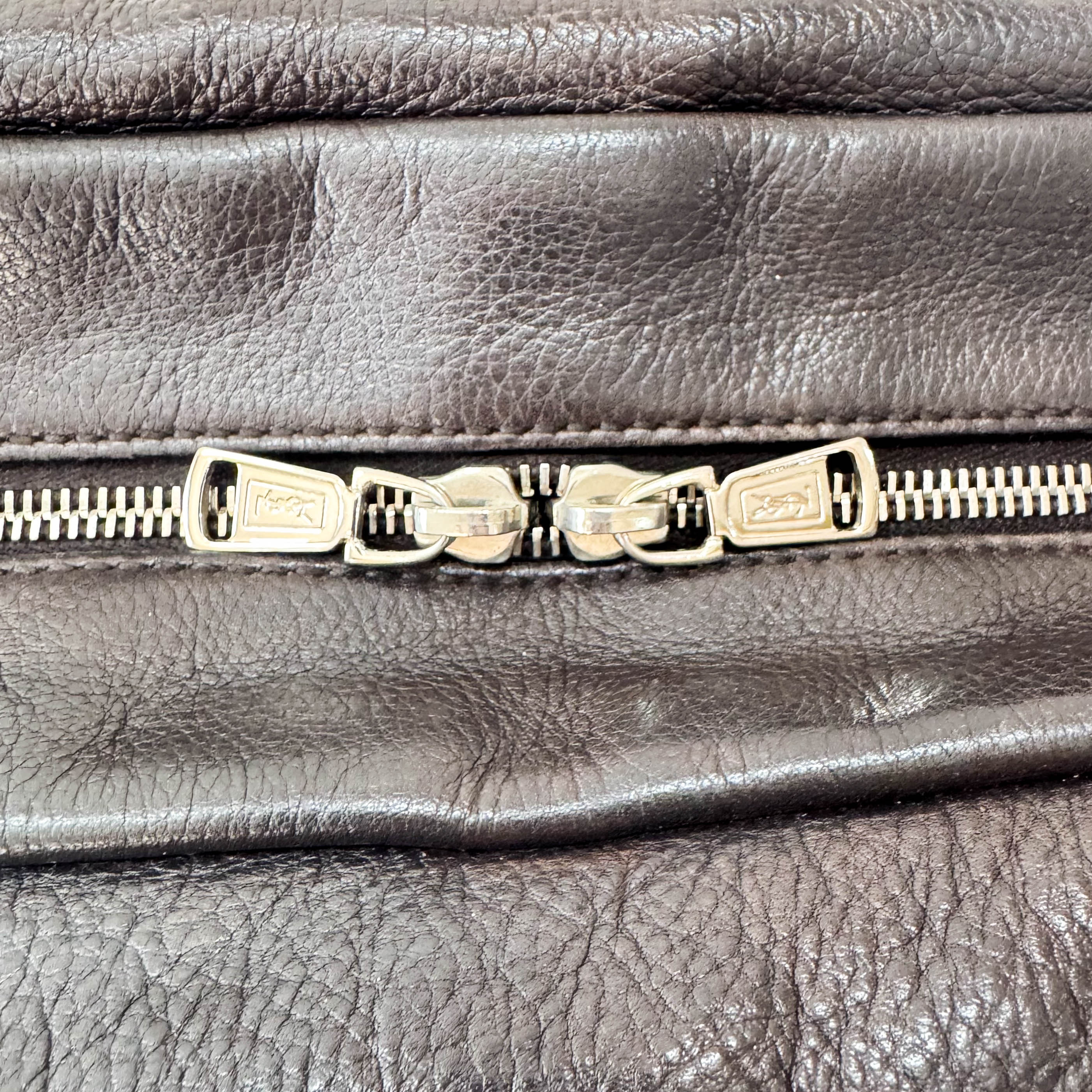 Archive Brown Leather Shoulder Bag