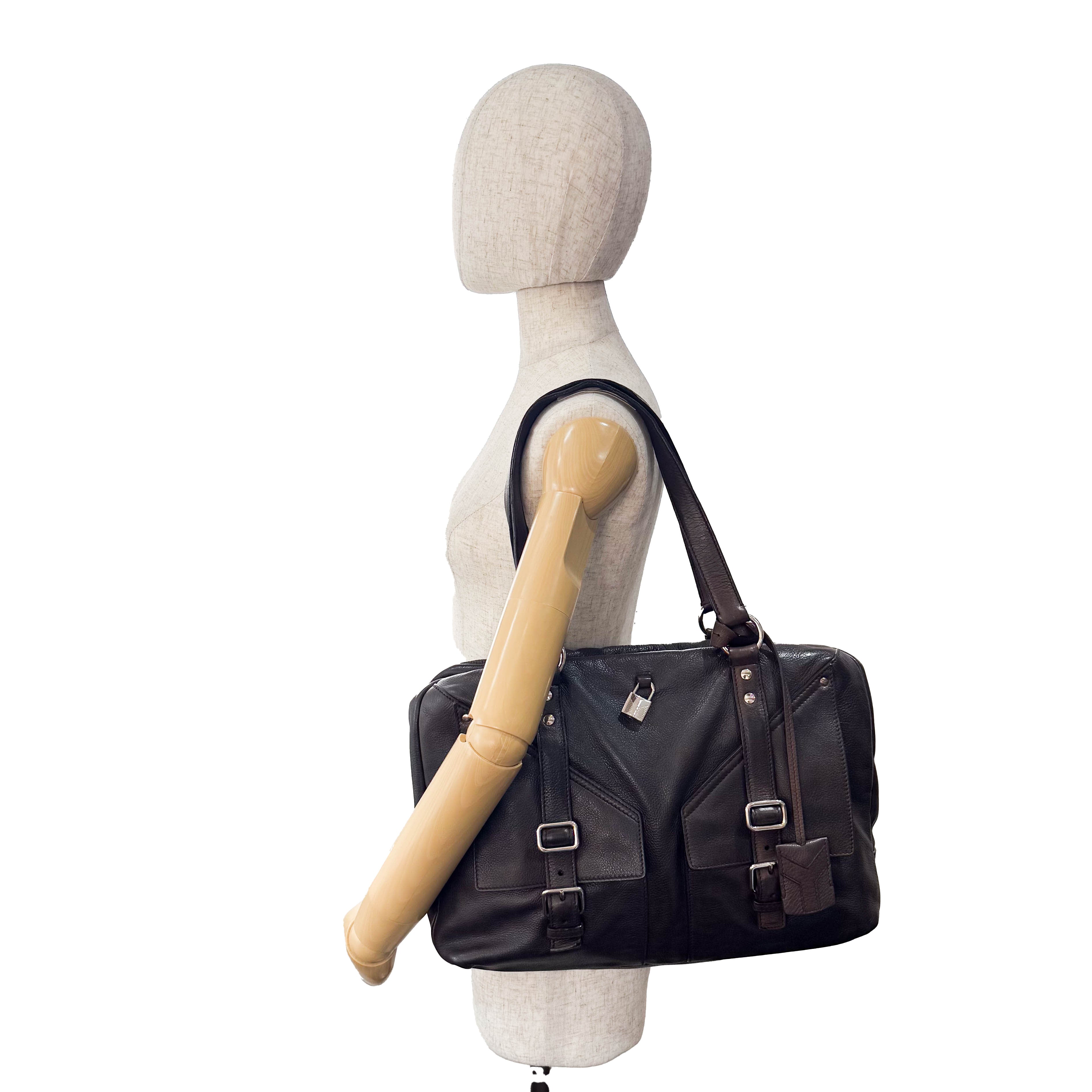 Archive Brown Leather Shoulder Bag