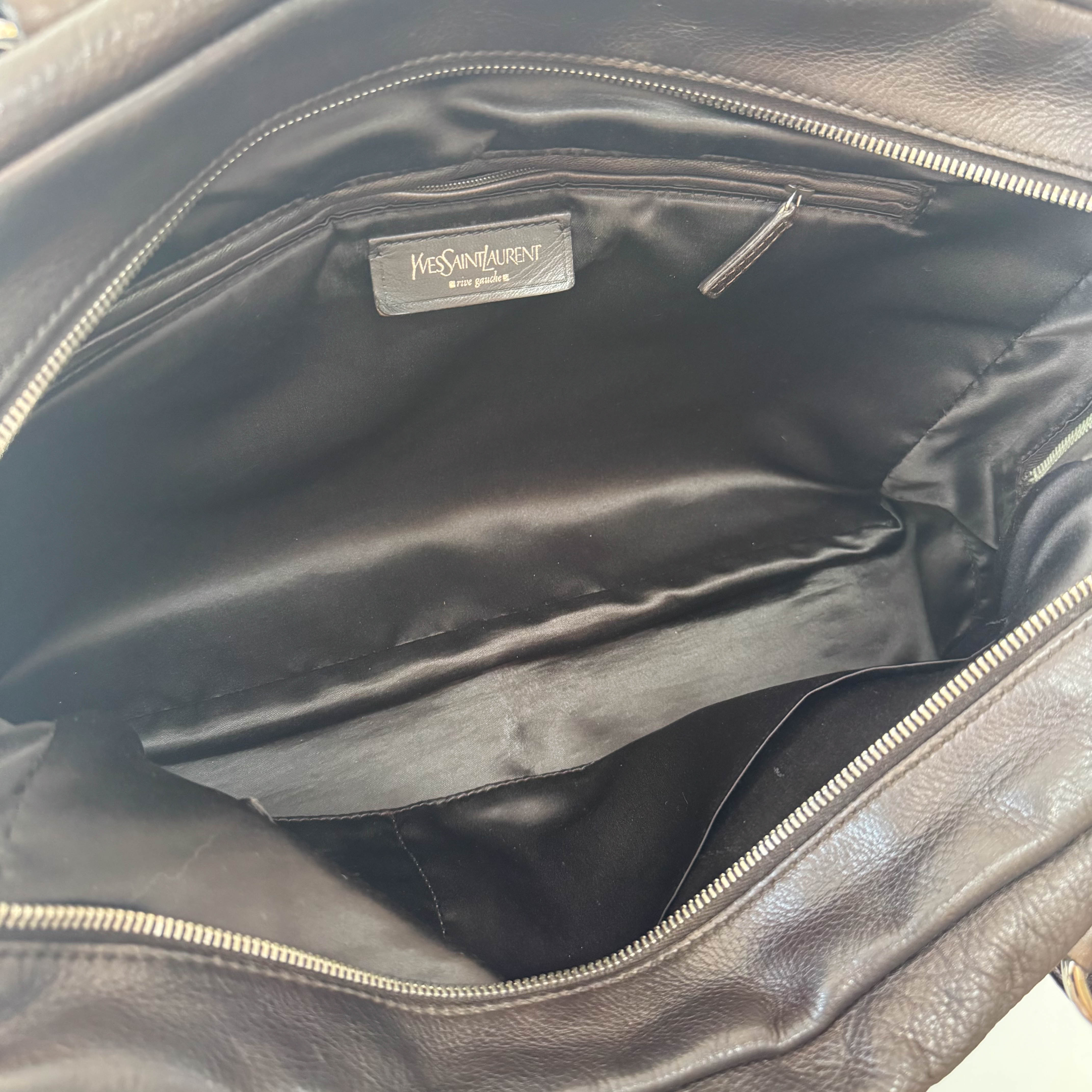 Archive Brown Leather Shoulder Bag