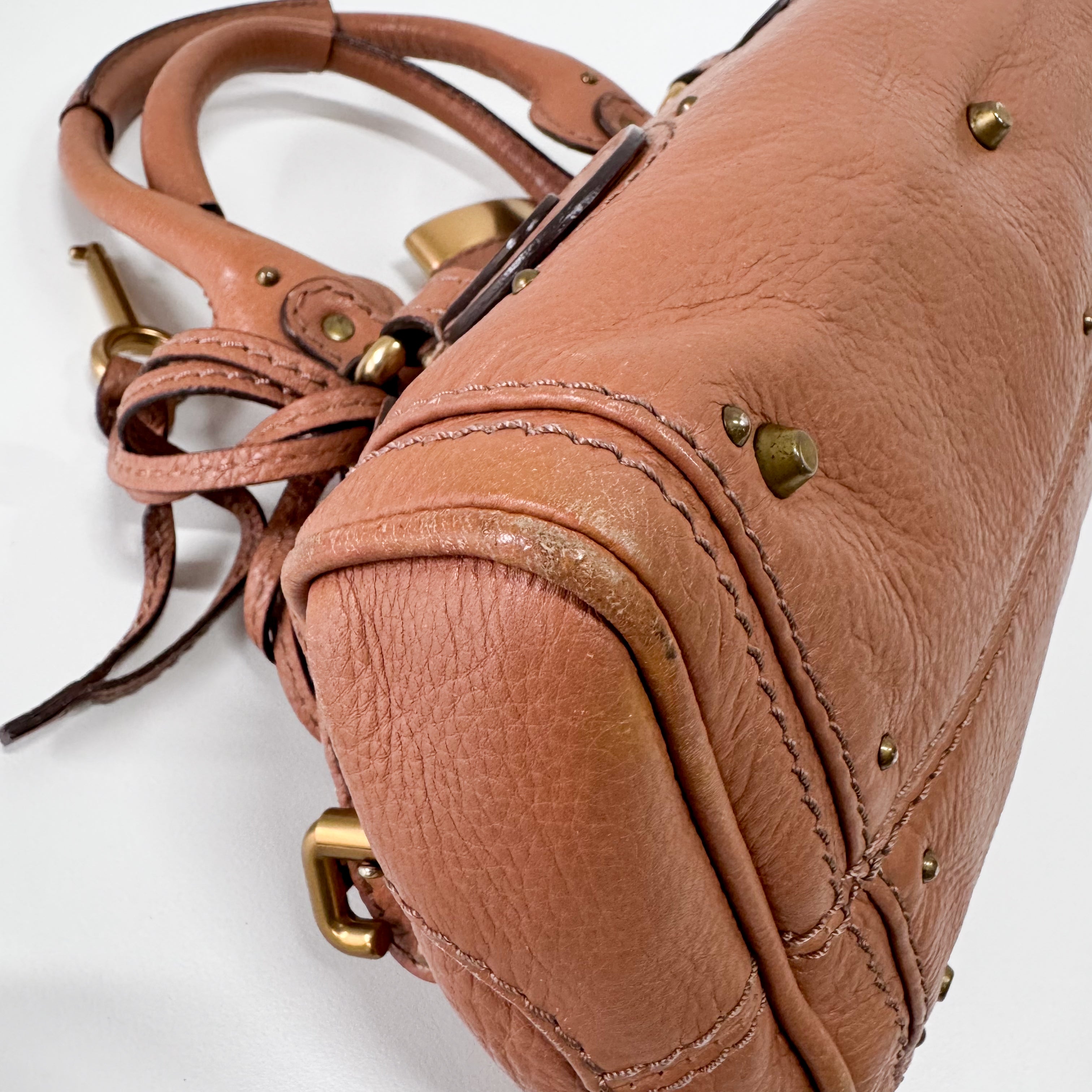 Paddington Mini Brown Leather Shoulder Bag