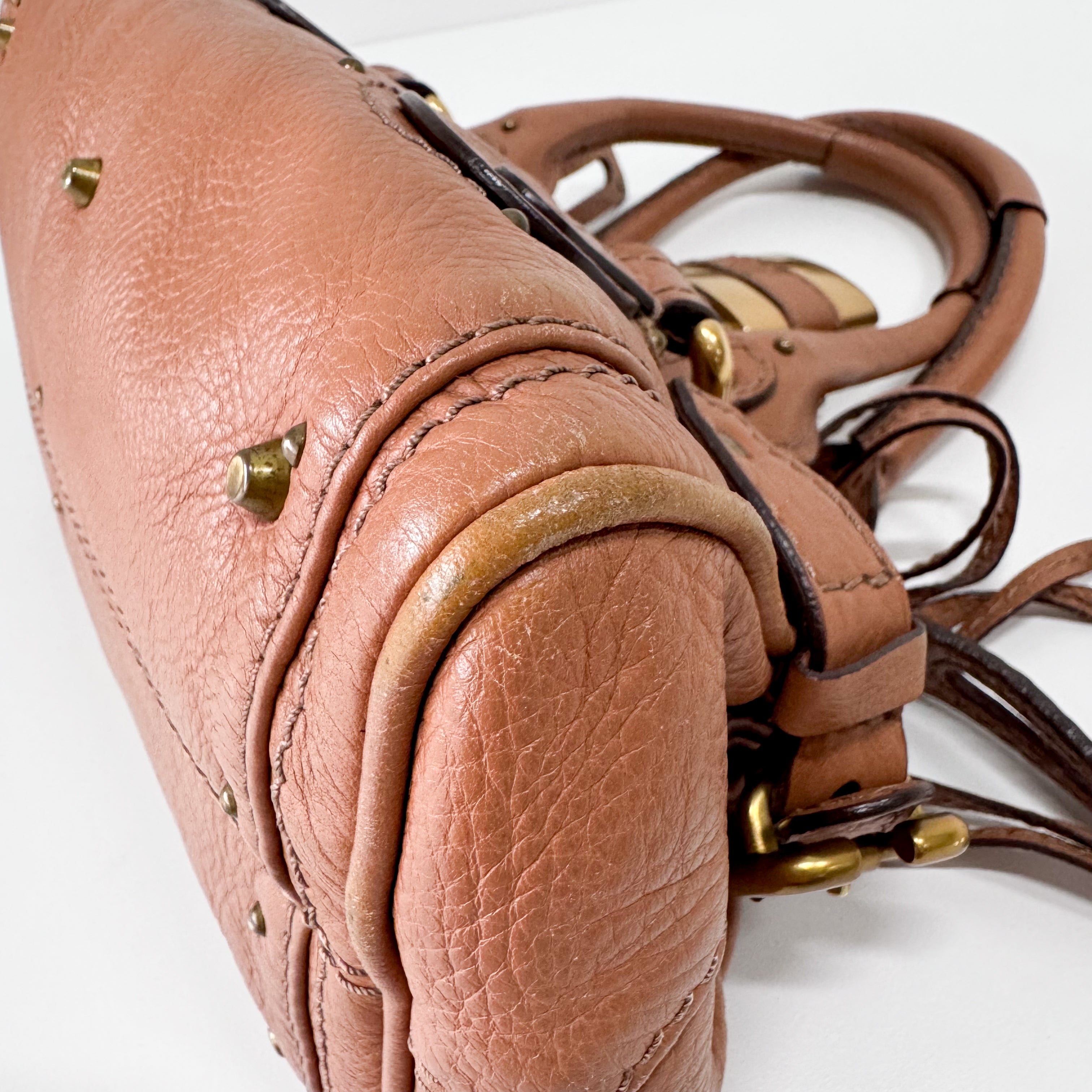 Paddington Mini Brown Leather Shoulder Bag