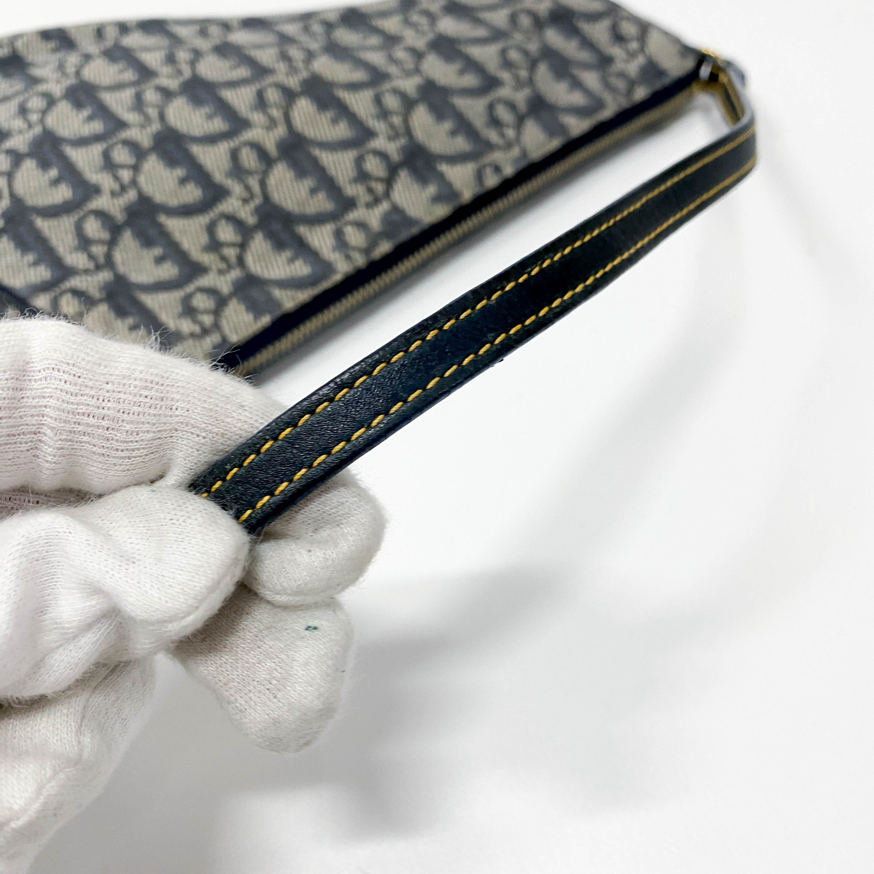 Trotter Saddle Blue Shoulder Bag