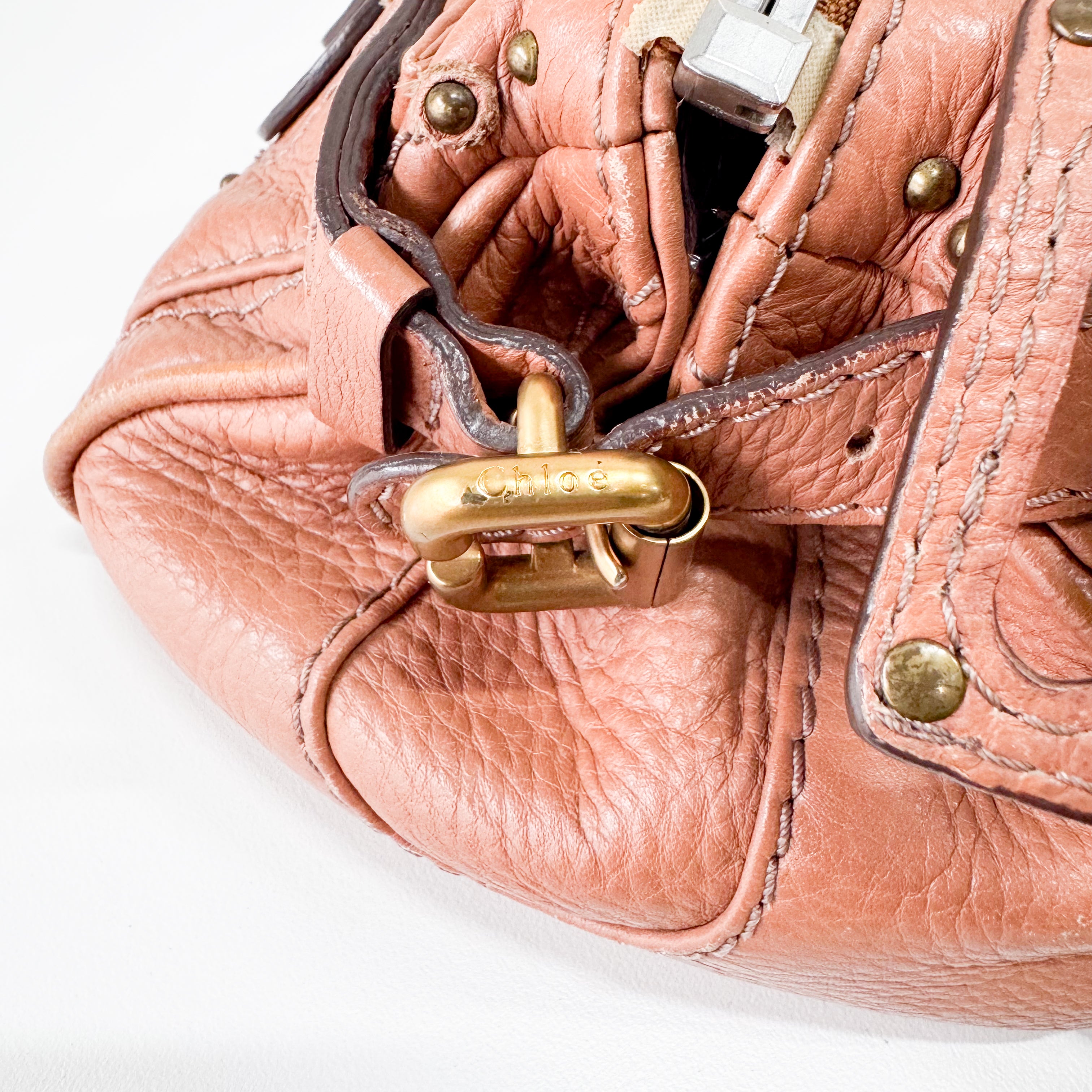 Paddington Mini Brown Leather Shoulder Bag