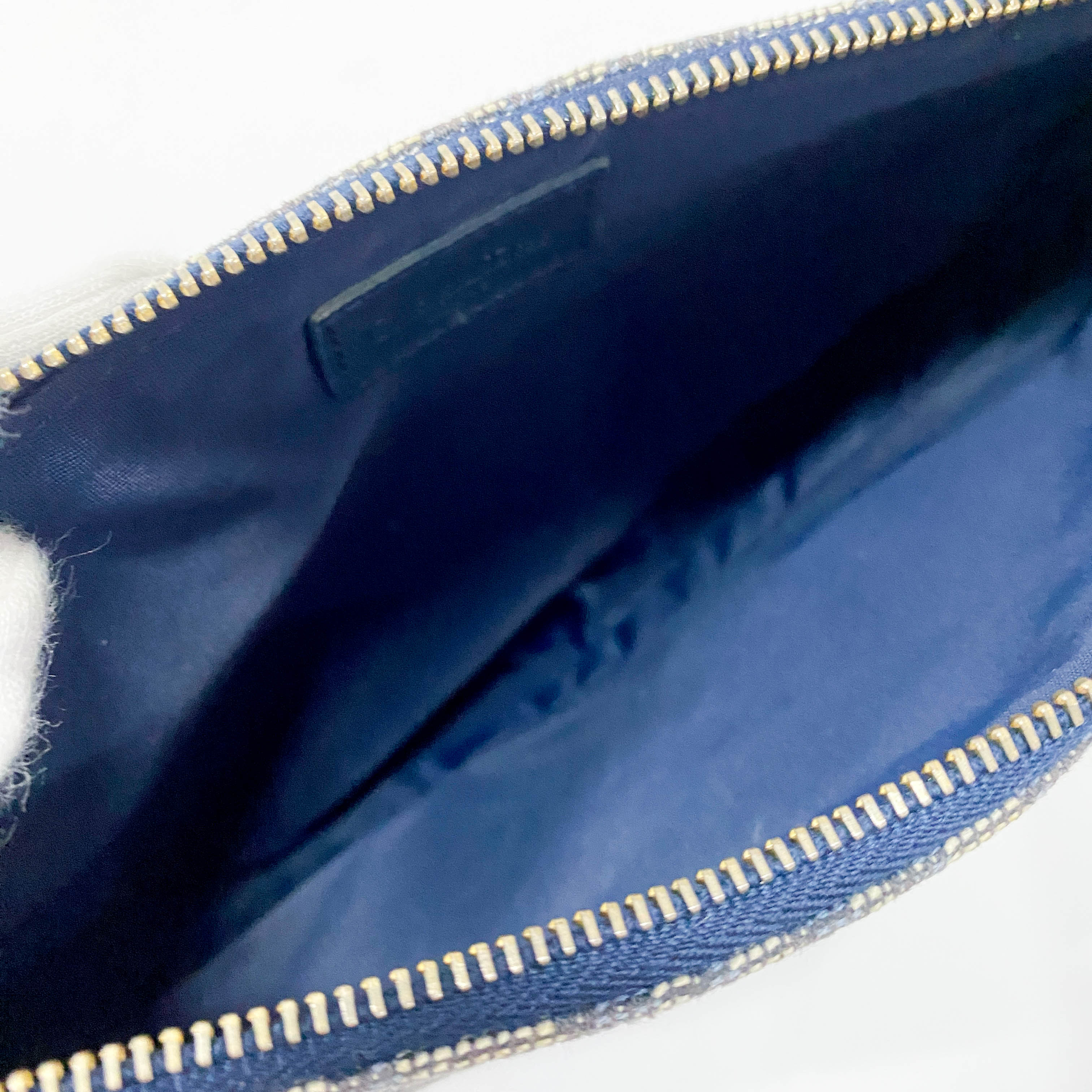 Trotter Saddle Blue Shoulder Bag