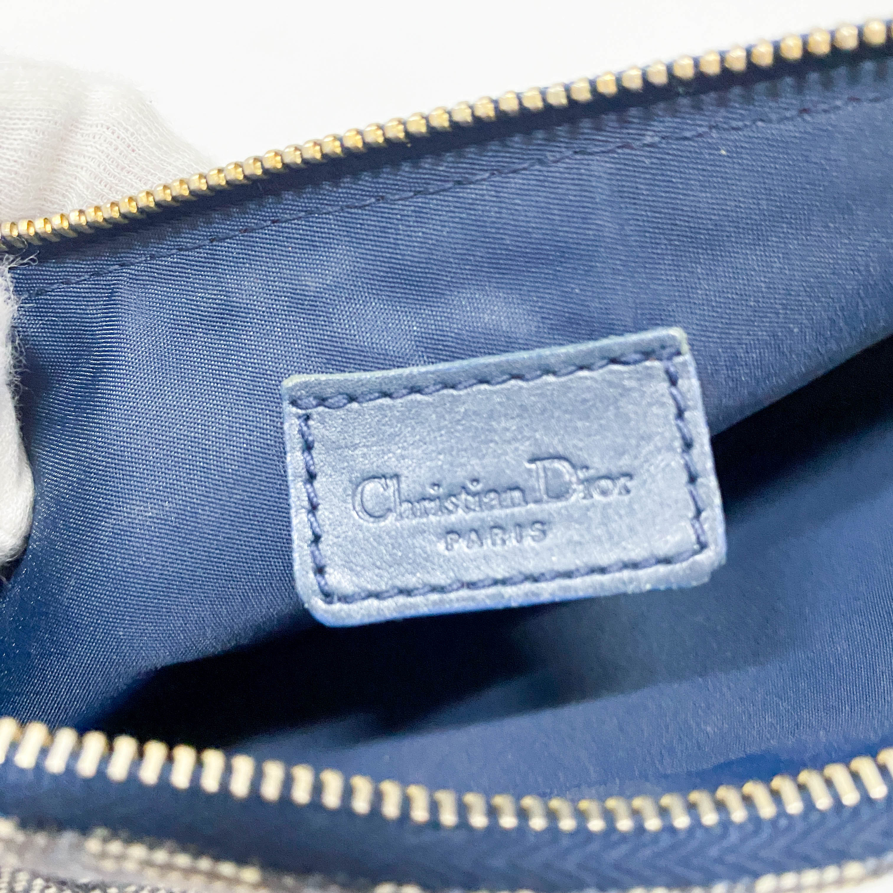 Trotter Saddle Blue Shoulder Bag