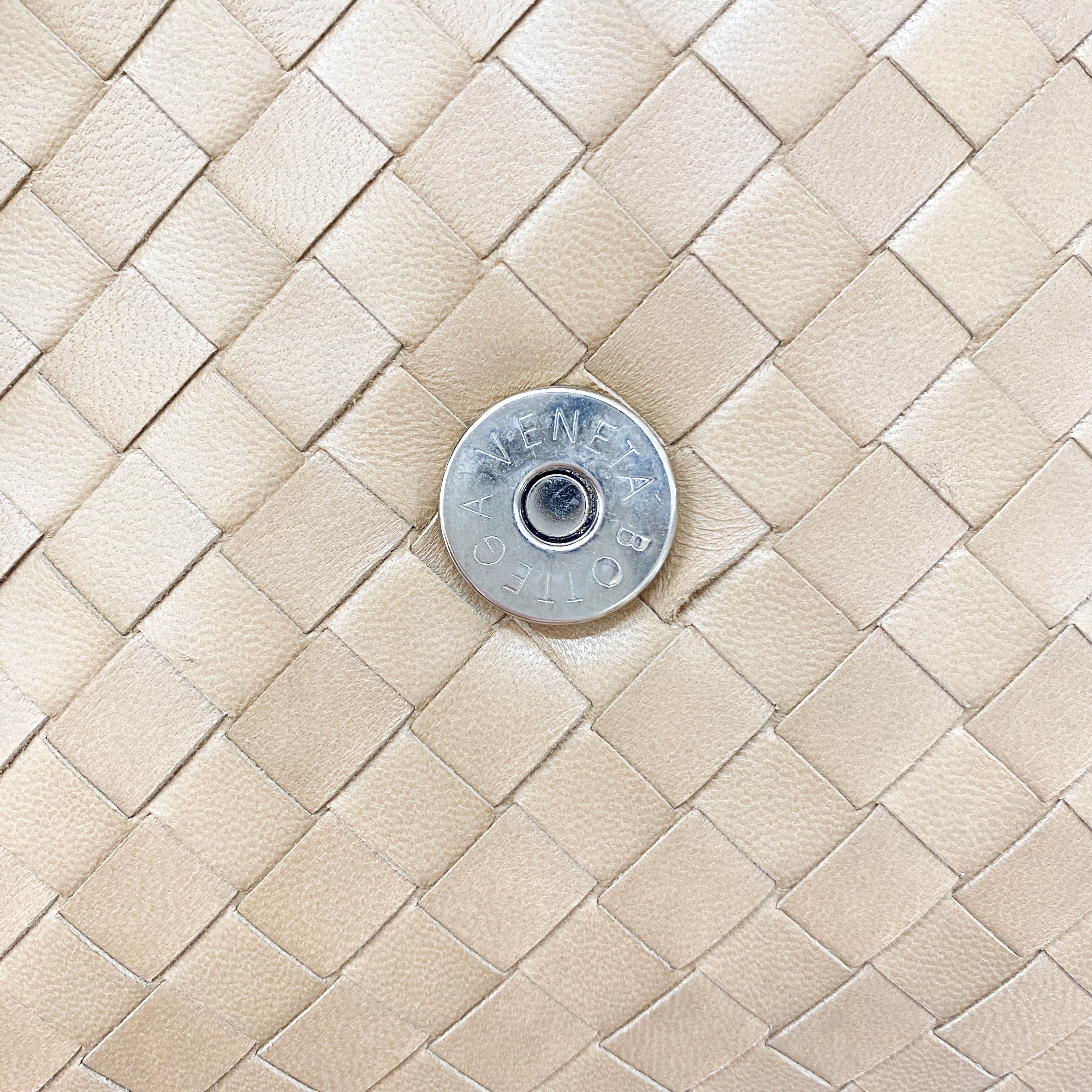 Intrecciato Mini Brown Leather Handbag