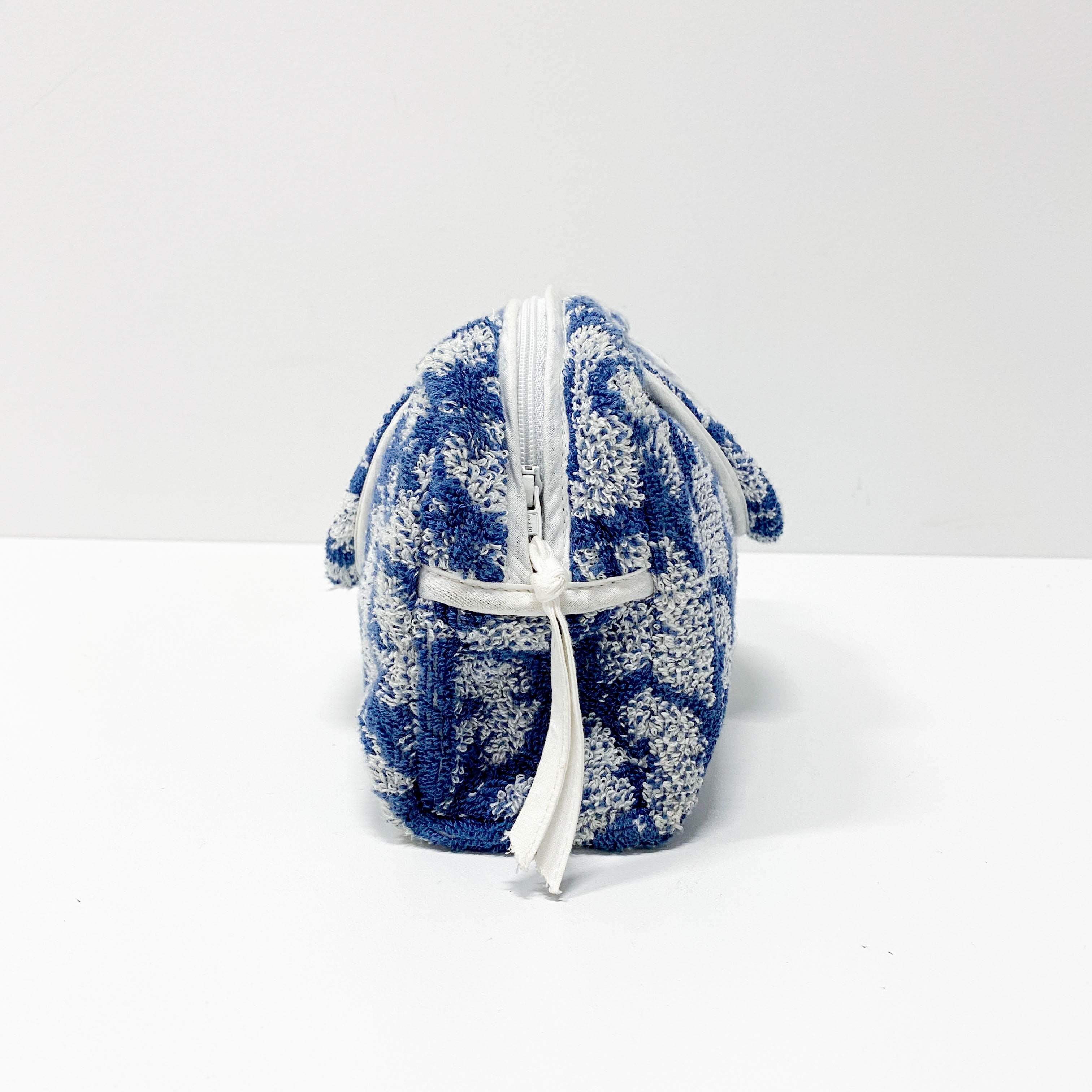 Trotter Mini Blue Monogram Terrycloth Handbag