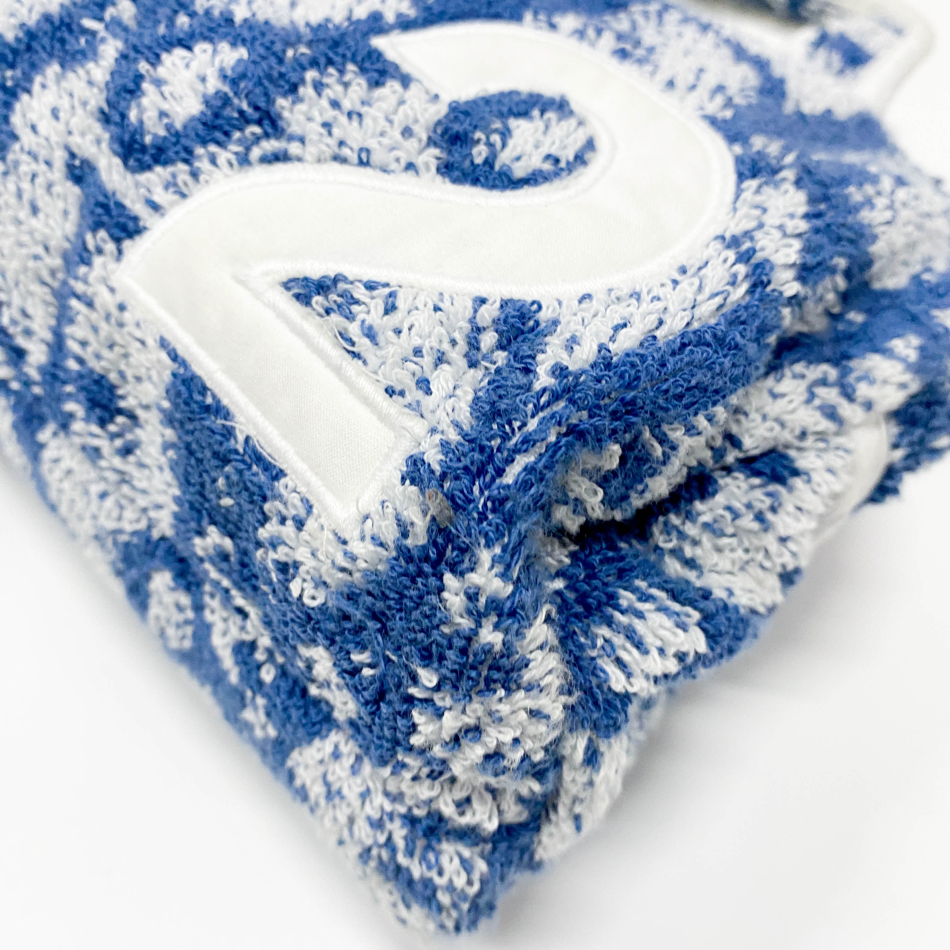 Trotter Mini Blue Monogram Terrycloth Handbag