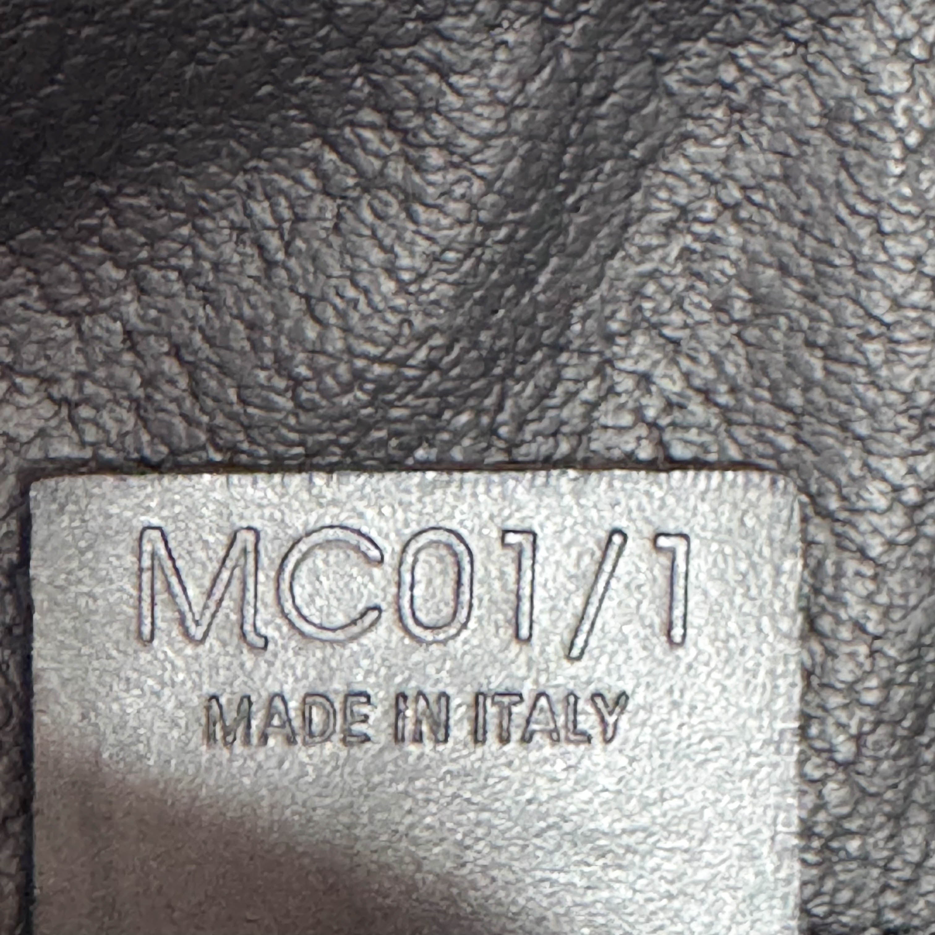 Macadam Triomphe Black Leather Handbag