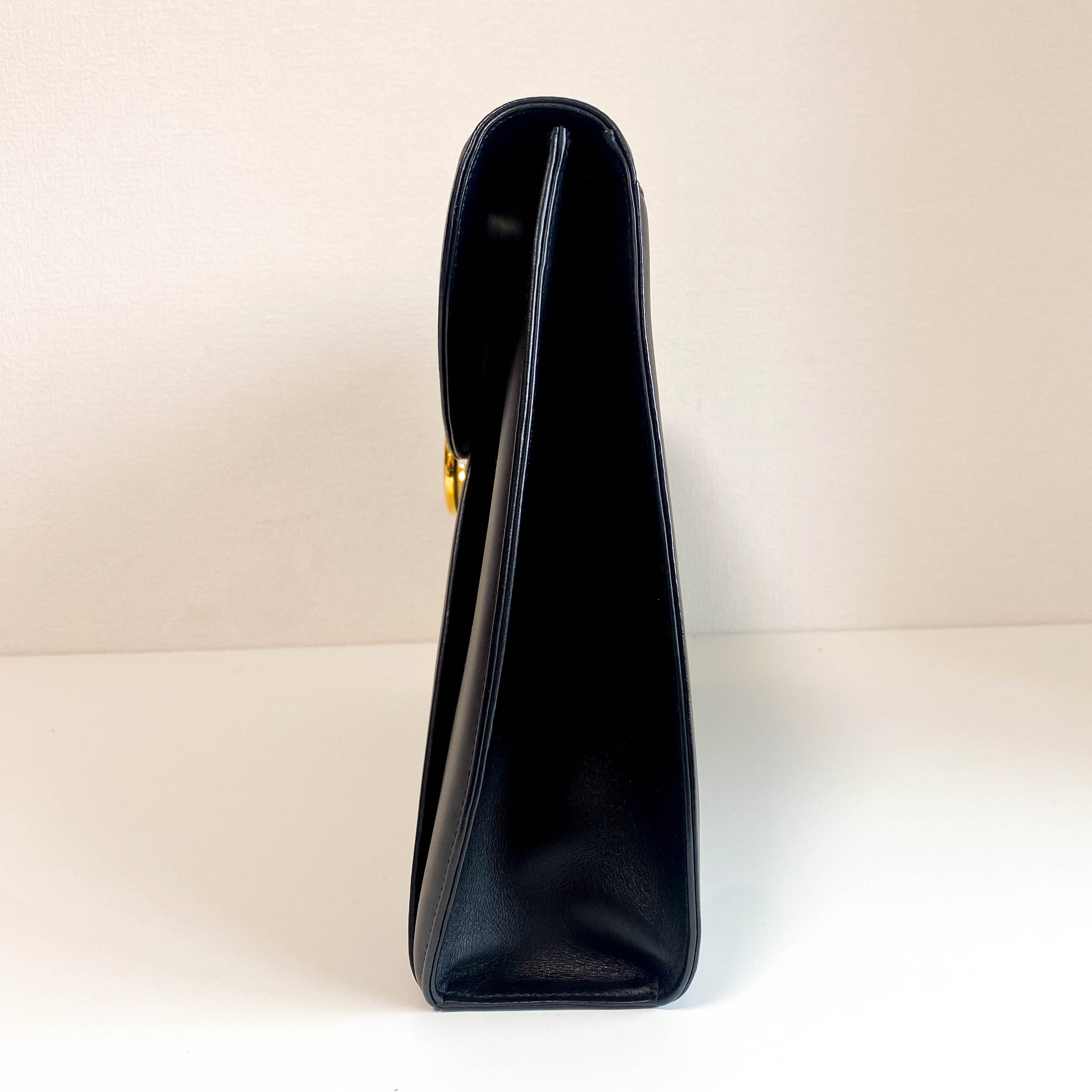 Panthère Black Leather Briefcase