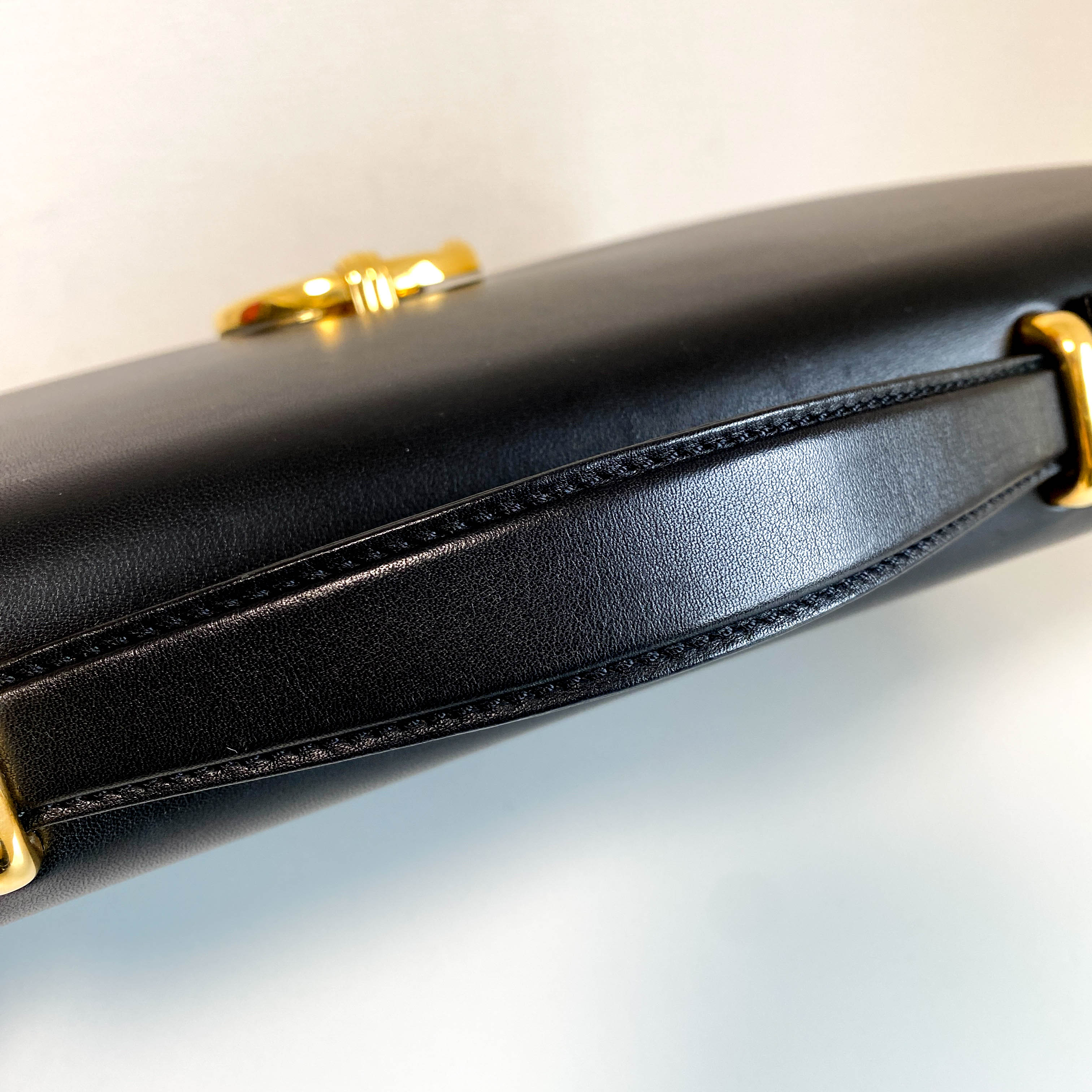 Panthère Black Leather Briefcase