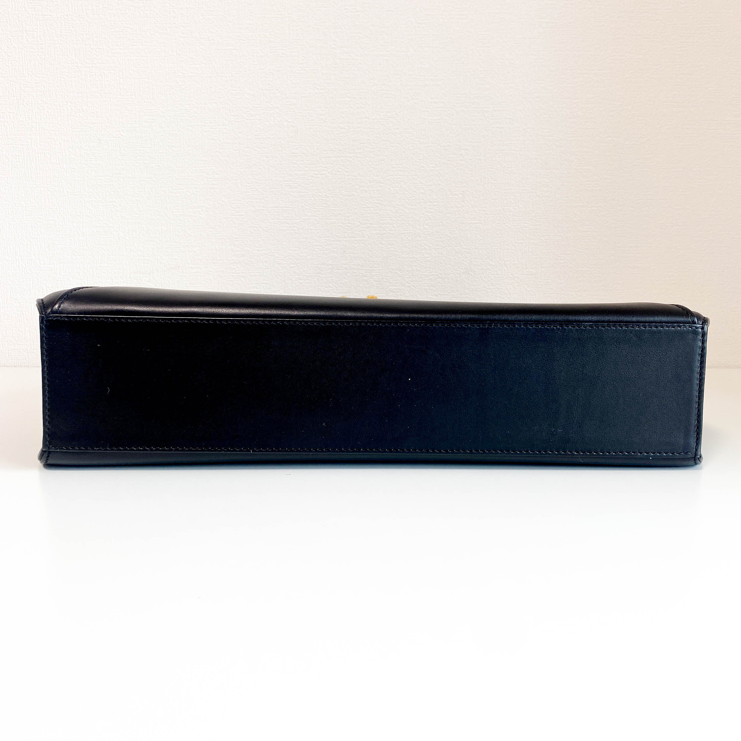 Panthère Black Leather Briefcase