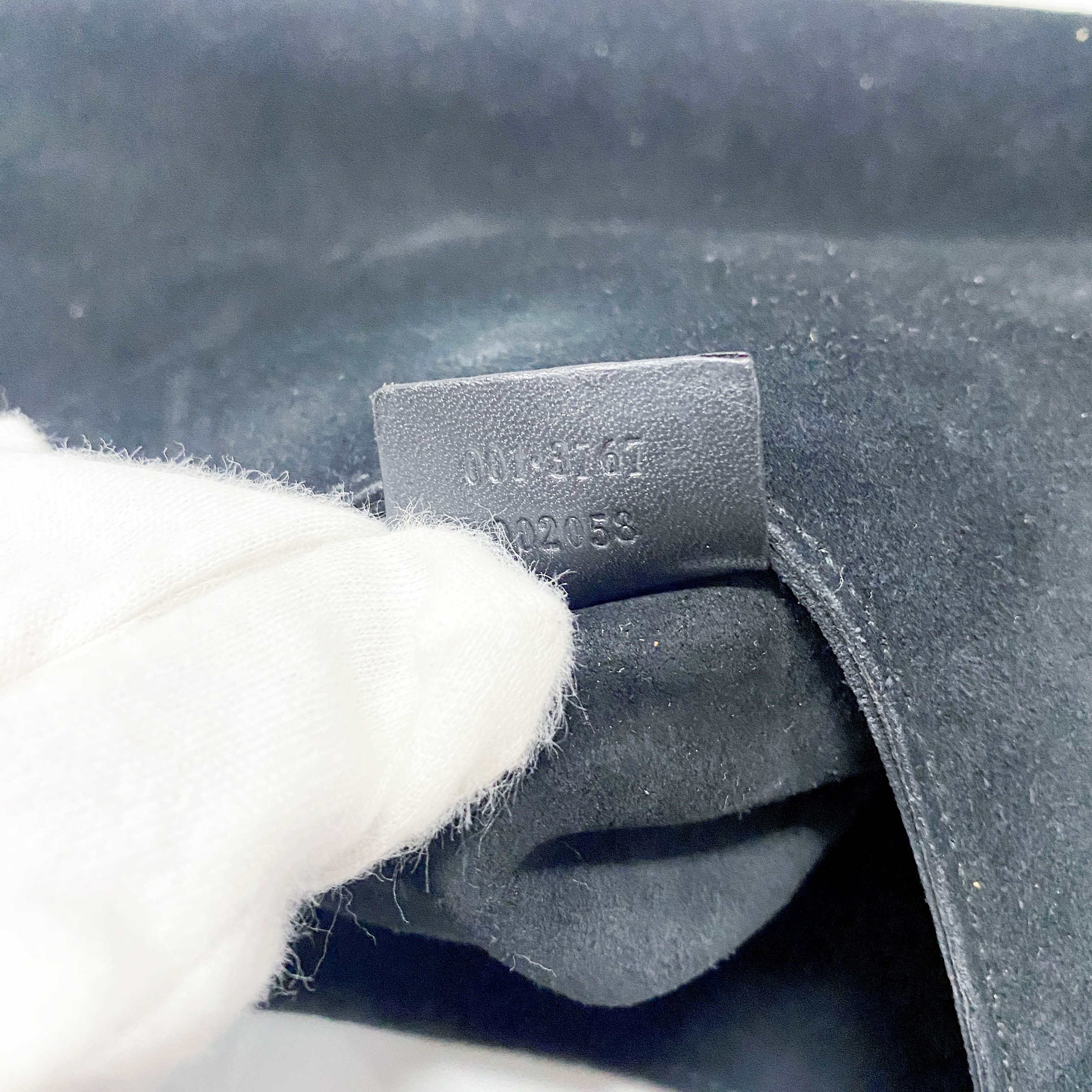 Black Suede Shoulder Bag