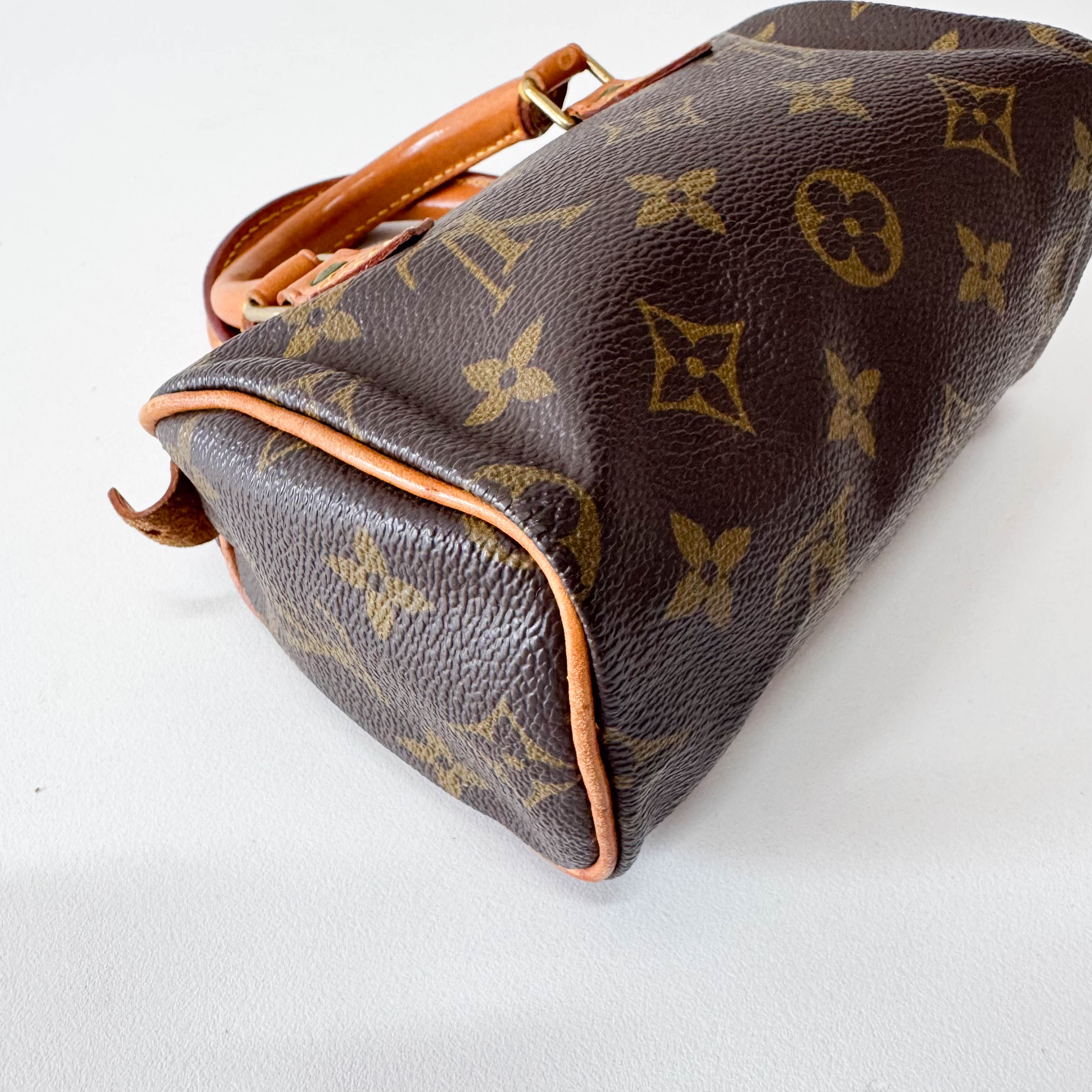 Monogram Speedy Mini Leather Bag