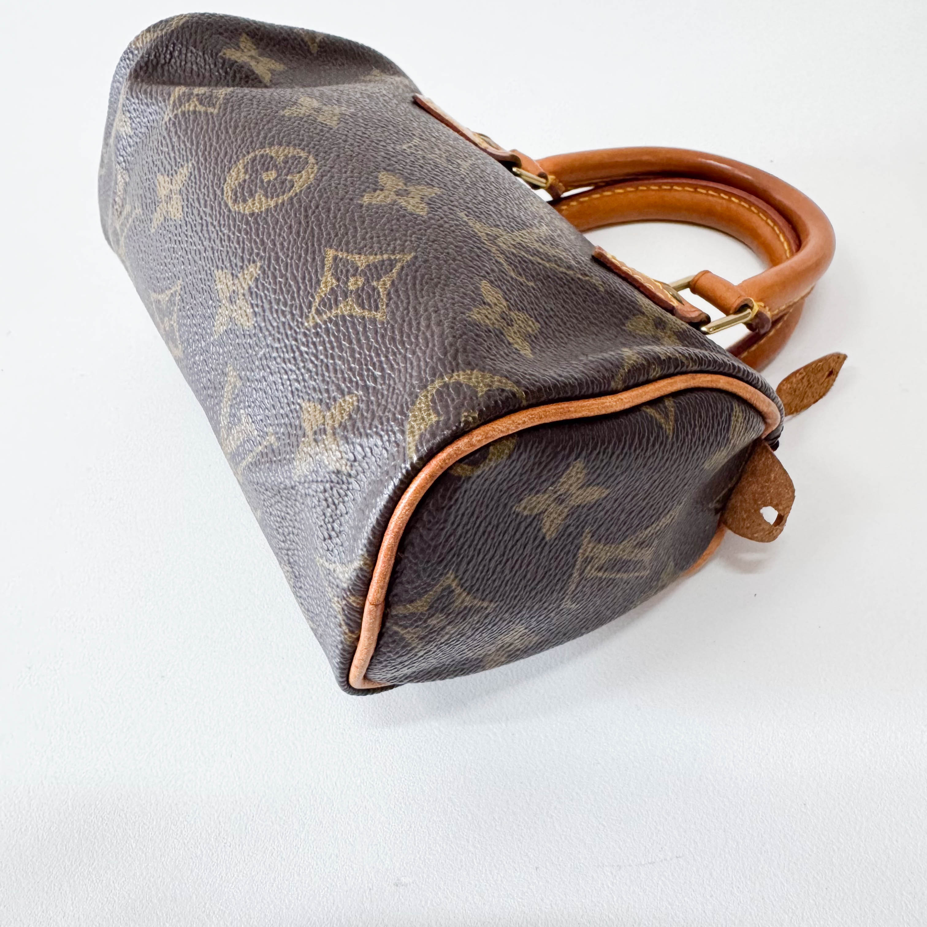 Monogram Speedy Mini Leather Bag