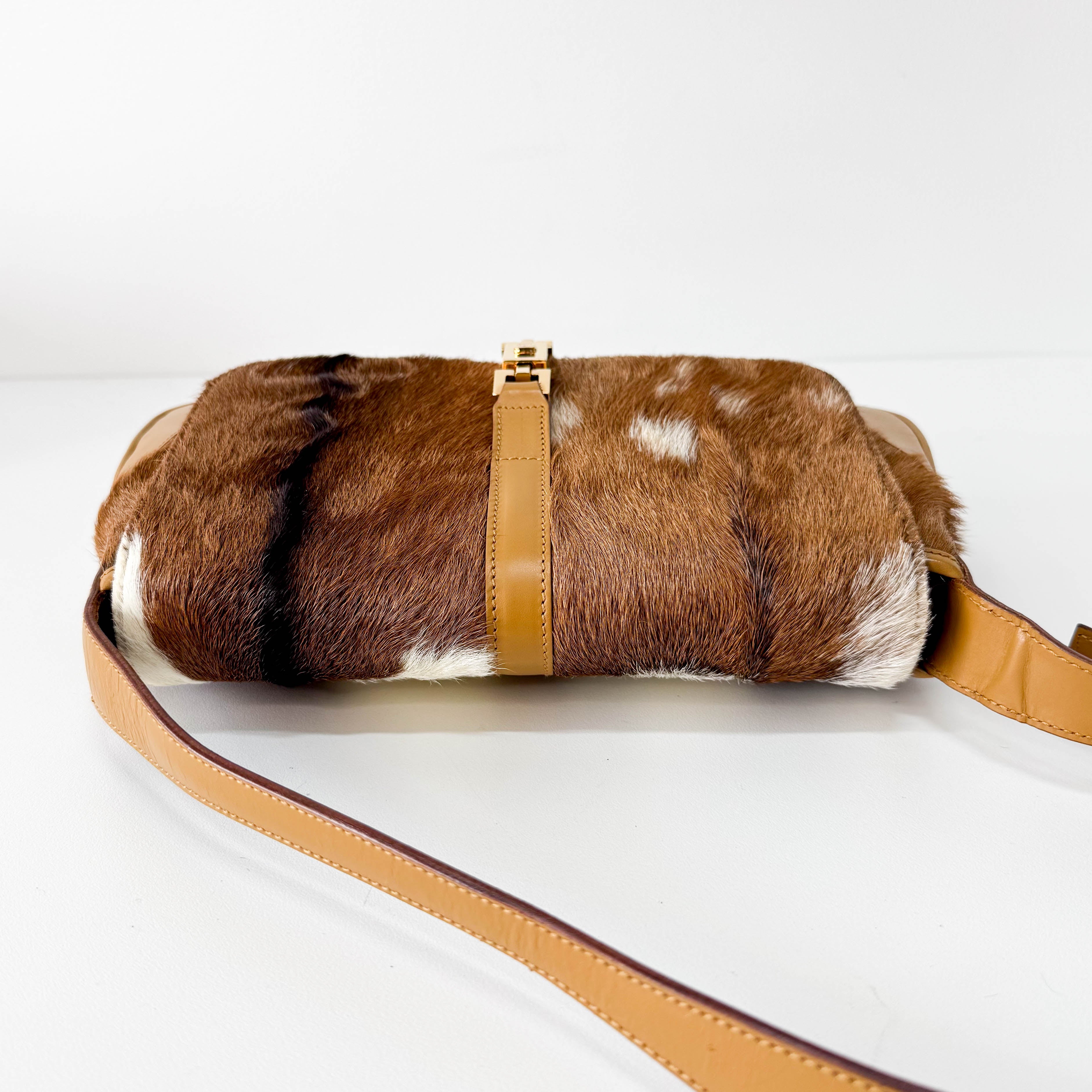 Jackie Brown Pony Hair Shoulder Bag