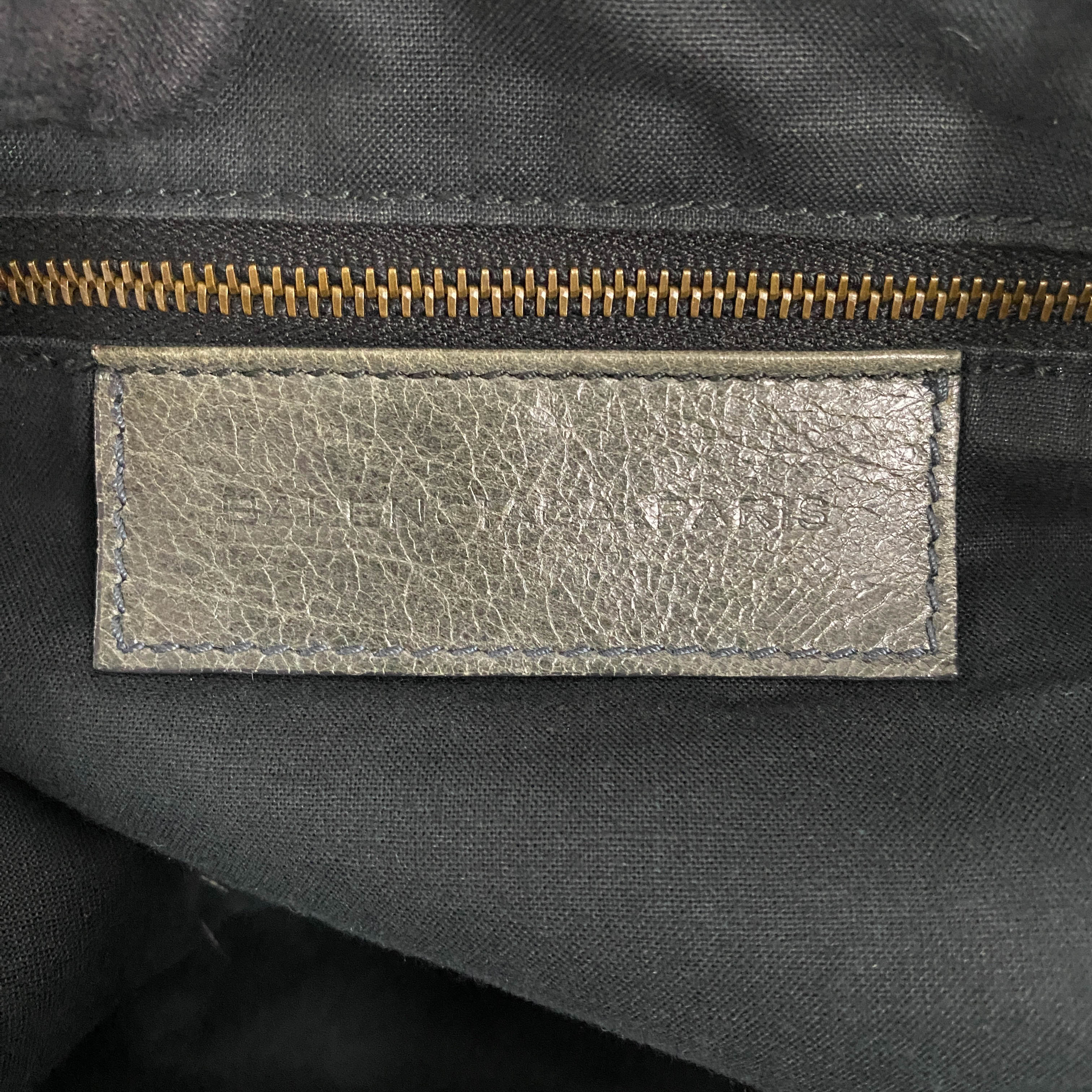 The Day Grey Leather Tote Shoulder Bag