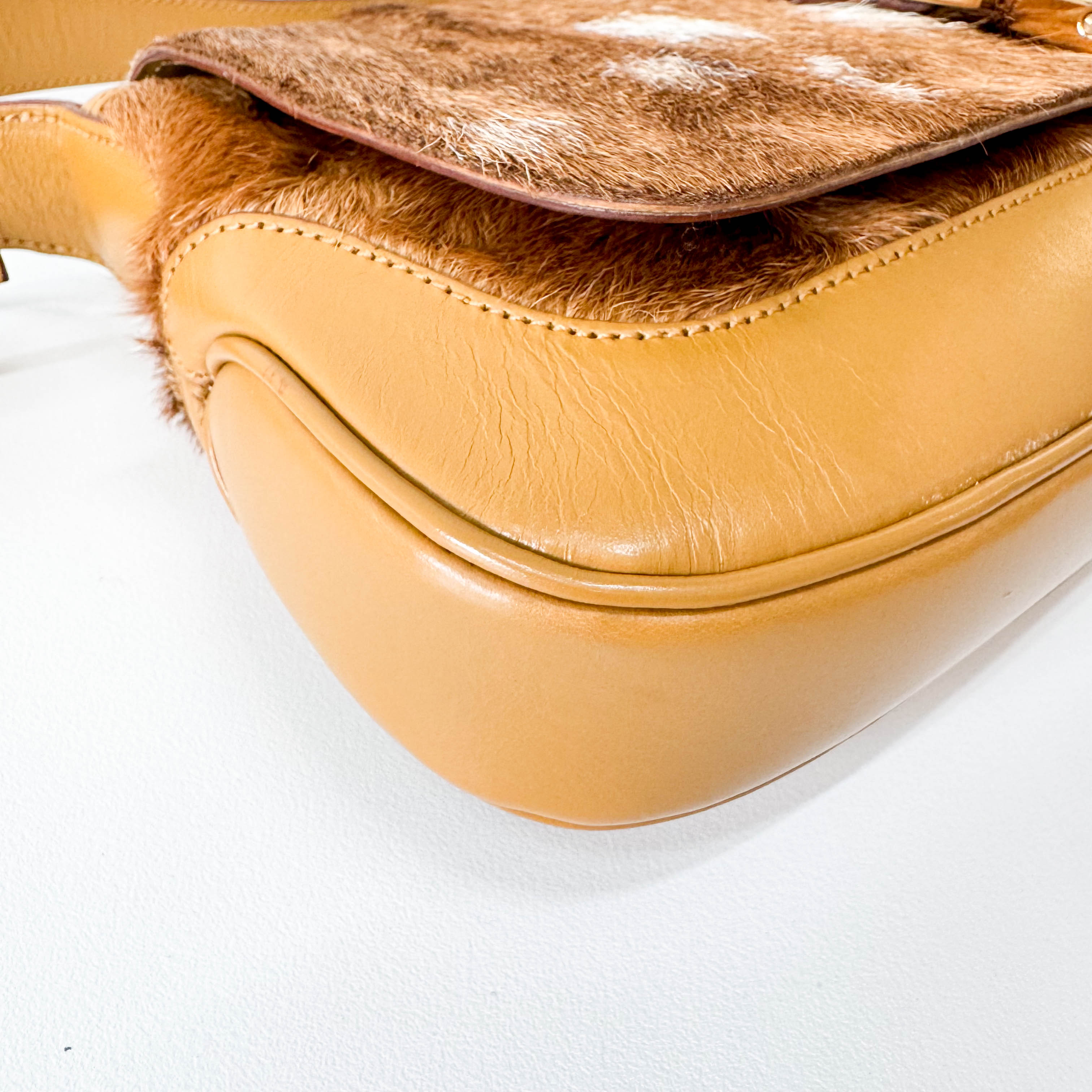 Jackie Brown Pony Hair Shoulder Bag