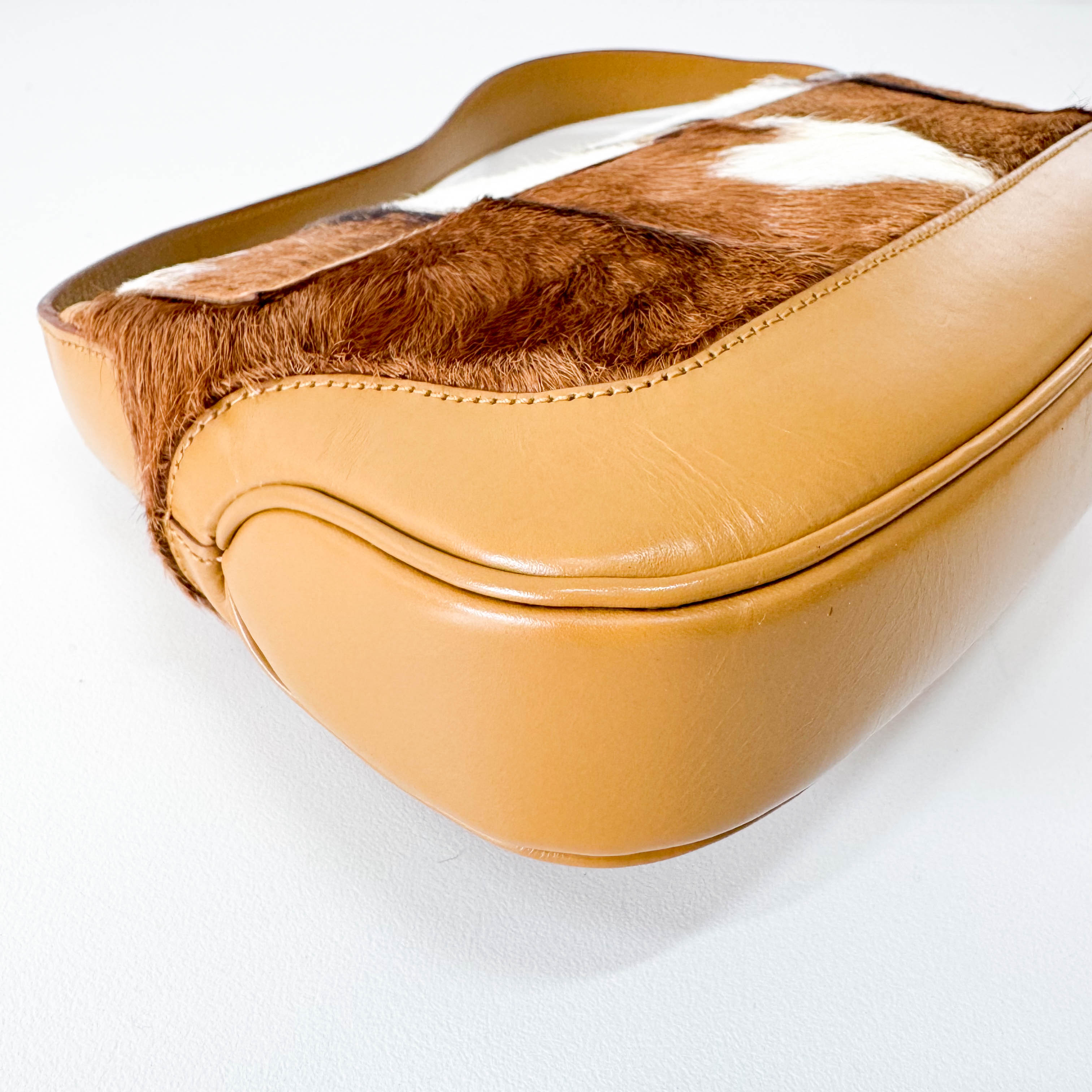 Jackie Brown Pony Hair Shoulder Bag