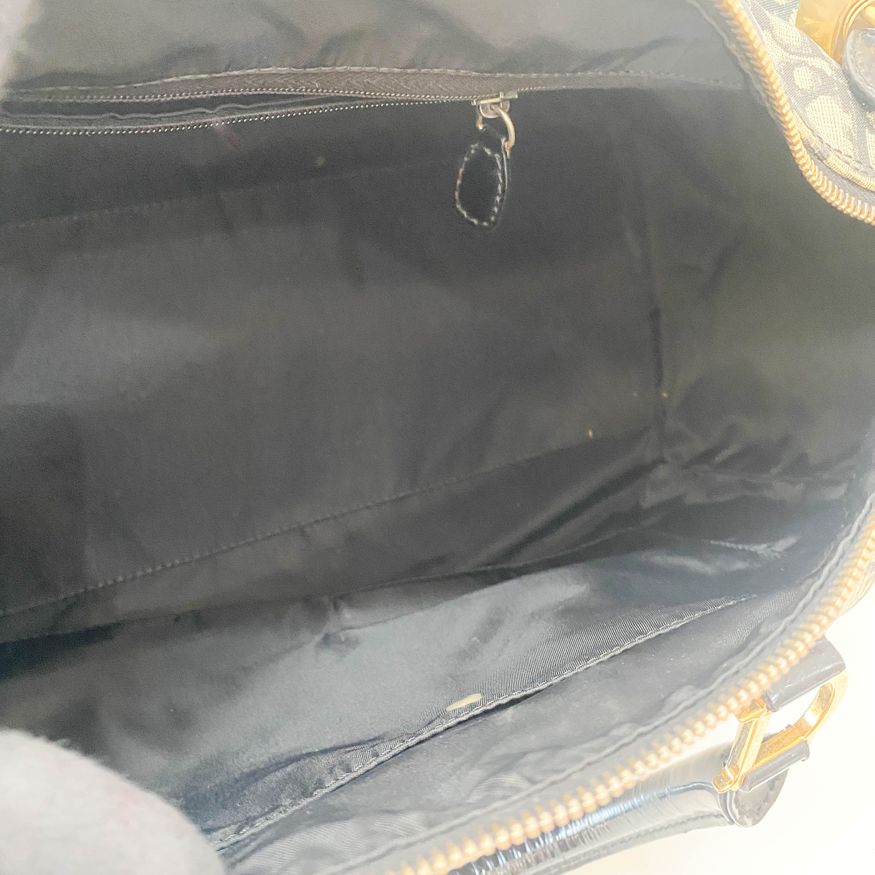 Navy Trotter Mini Boston Bowling Bag