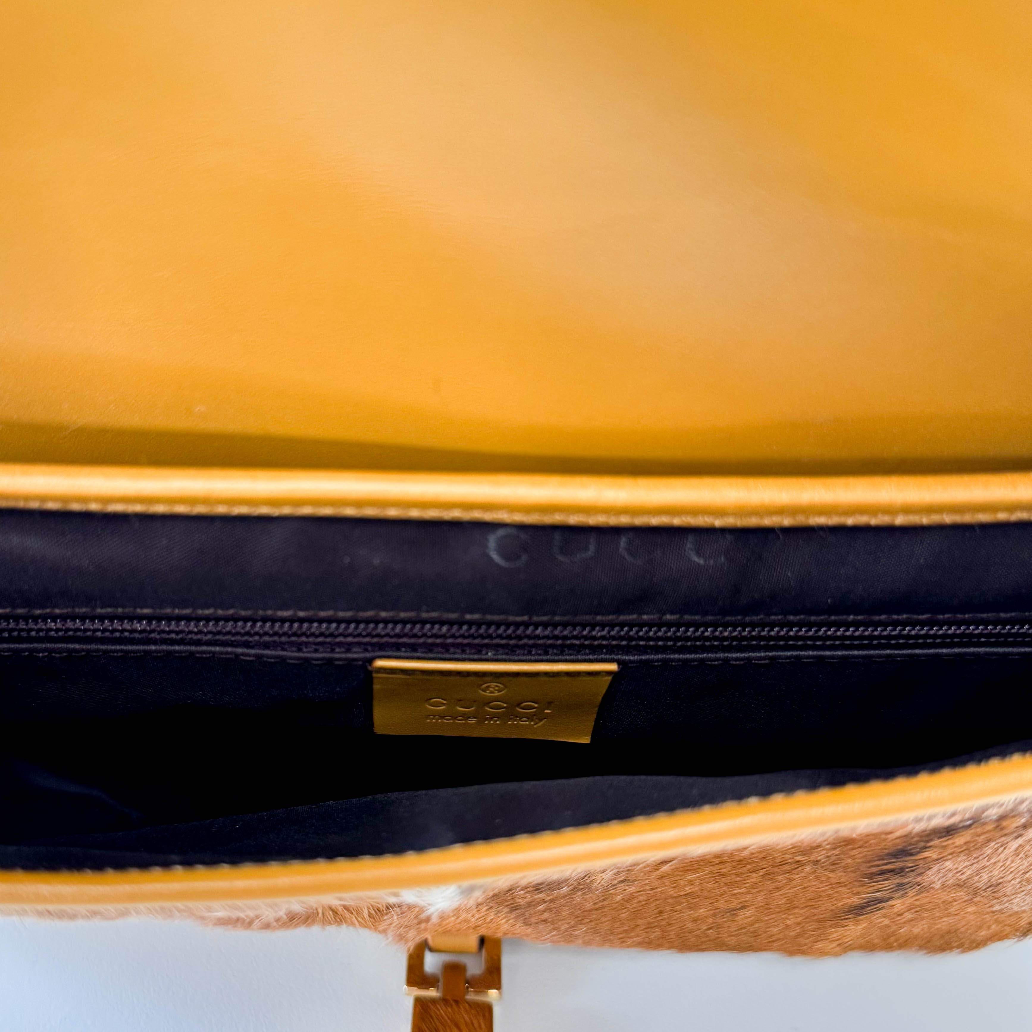 Jackie Brown Pony Hair Shoulder Bag