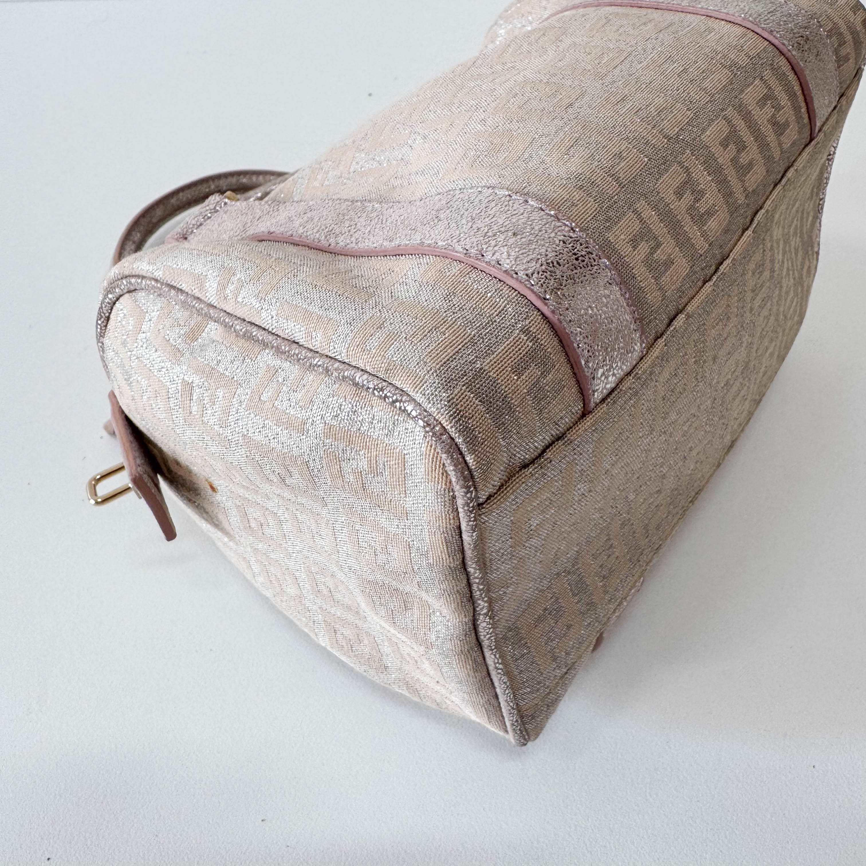 Zucchino Mini Metallic Handle Bag