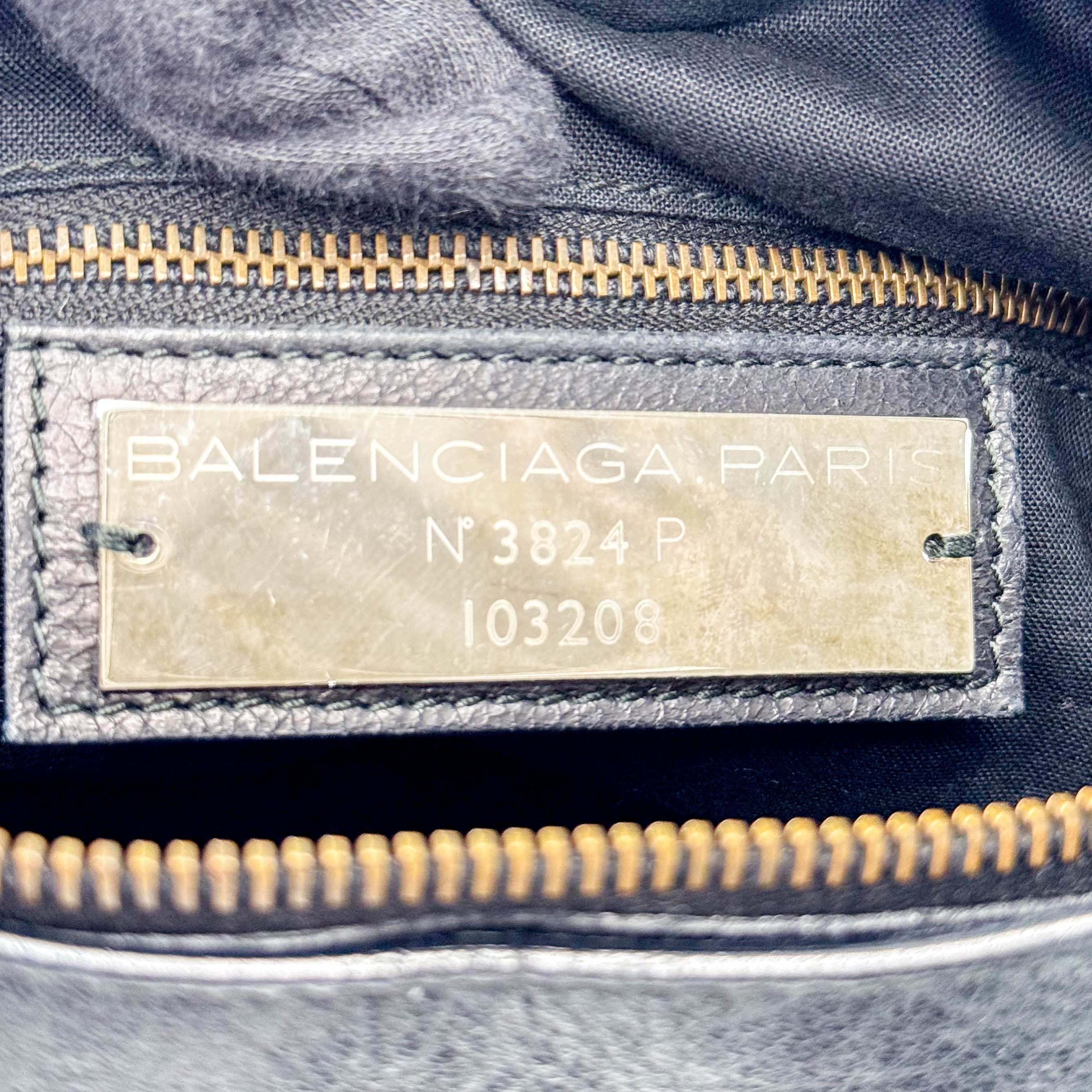The First Black Leather Bag