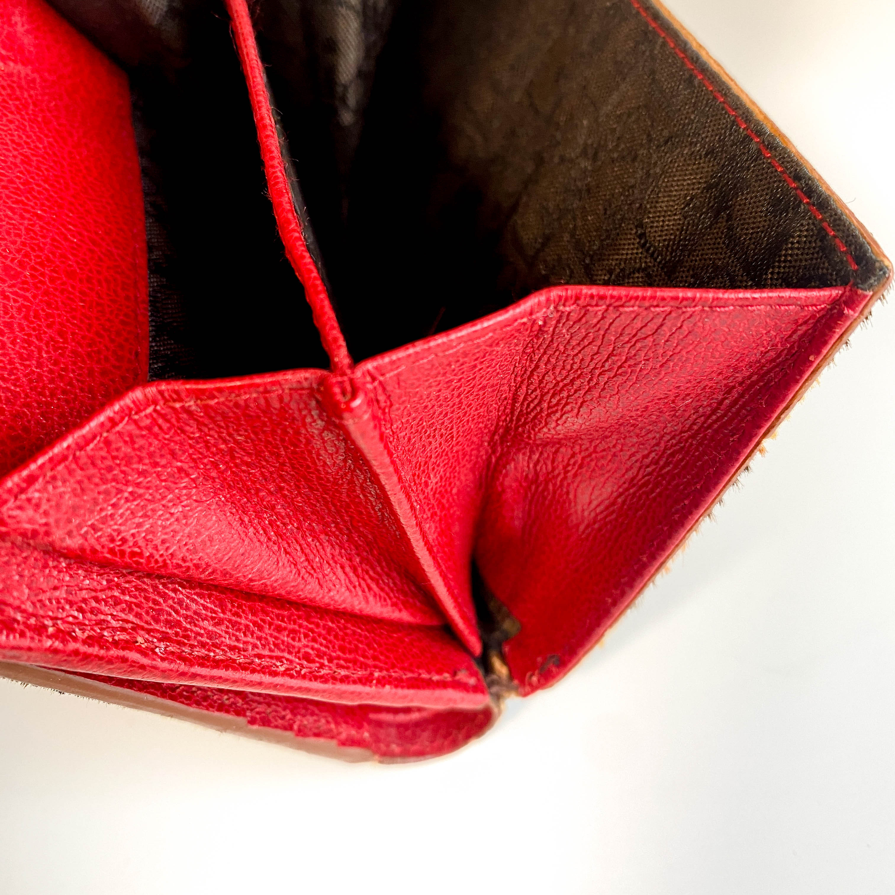 Leopard Print Pony Hair Diva Wallet