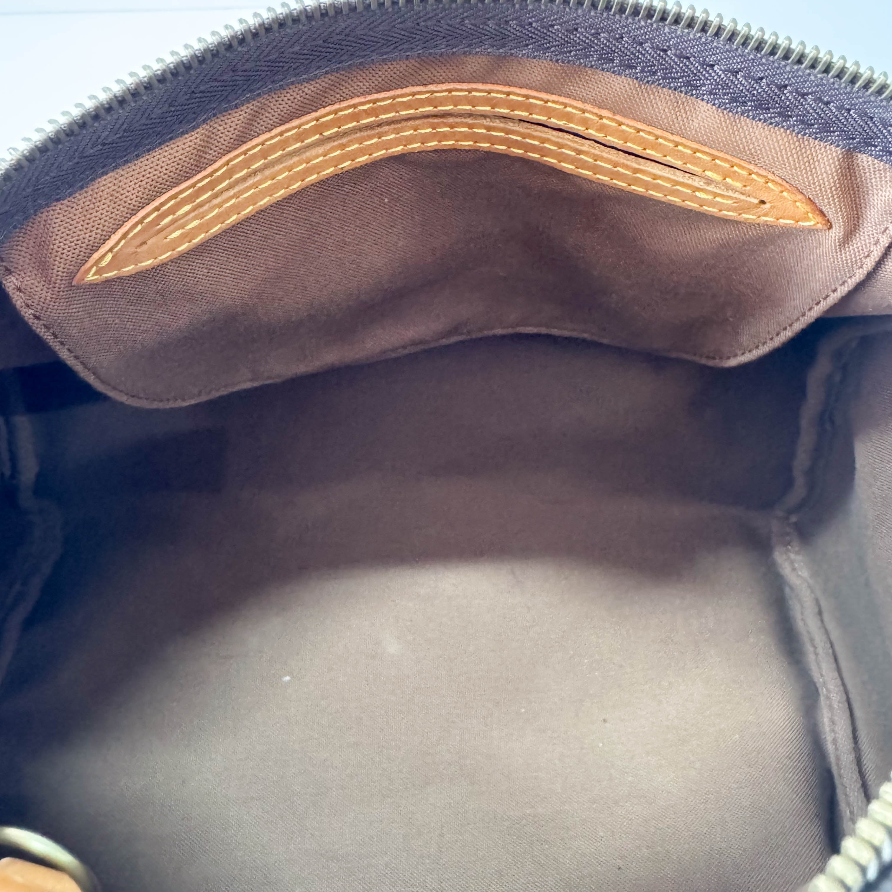 Monogram Speedy 30 Brown Leather Bag