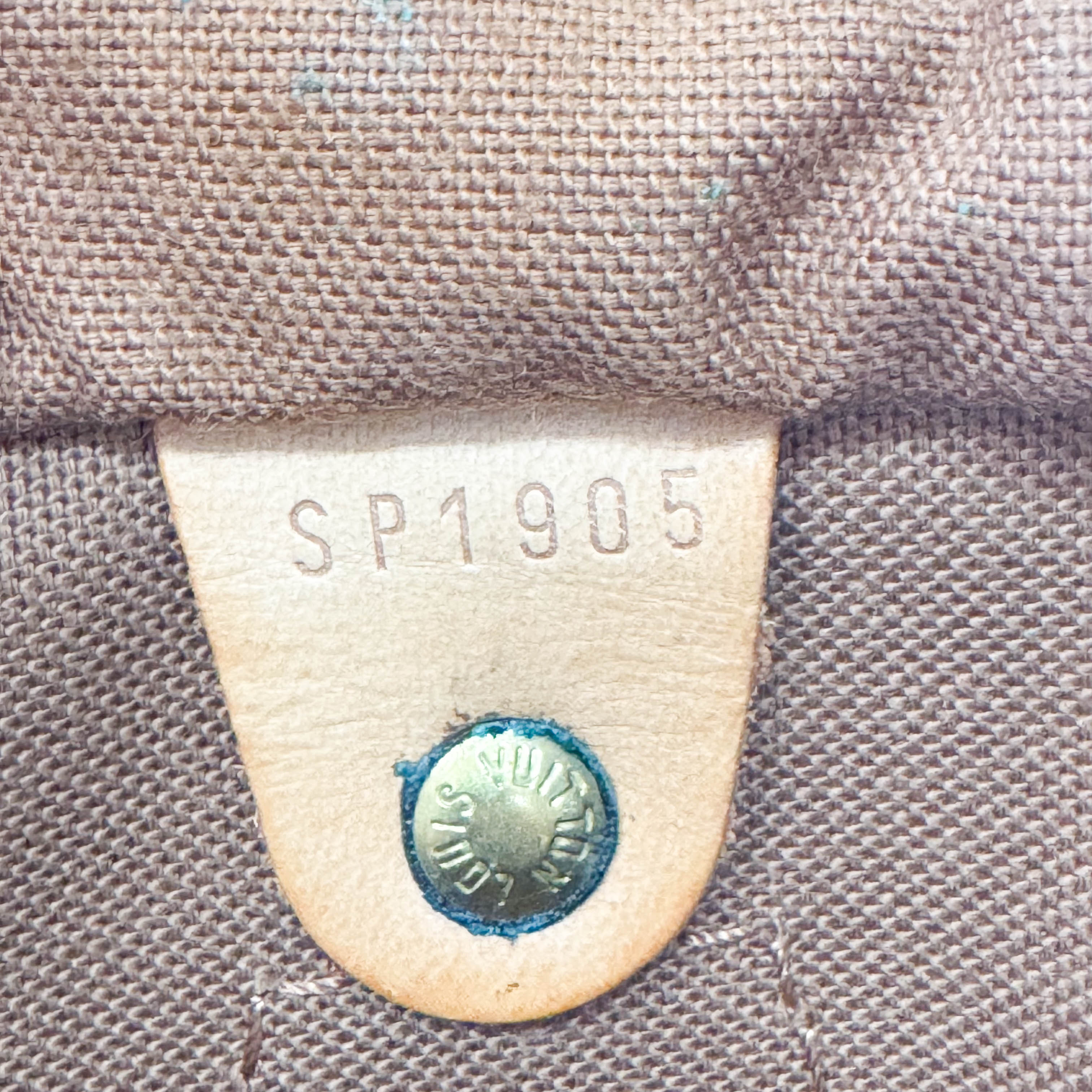 Monogram Speedy 30 Brown Leather Bag