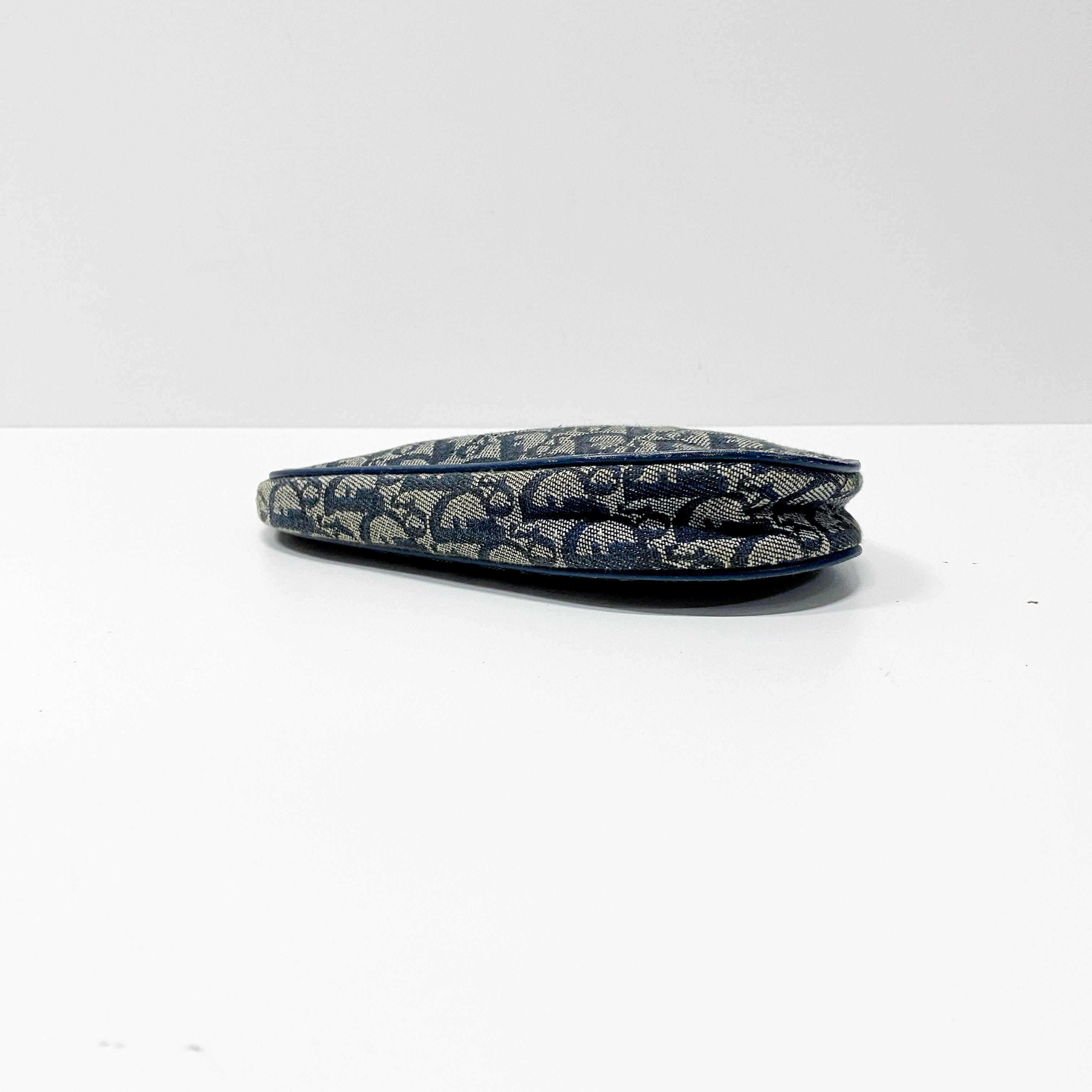 Saddle Trotter Navy Canvas Shoulder Bag